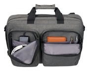 15-16" Hybrid Briefcase Backpack - Grey