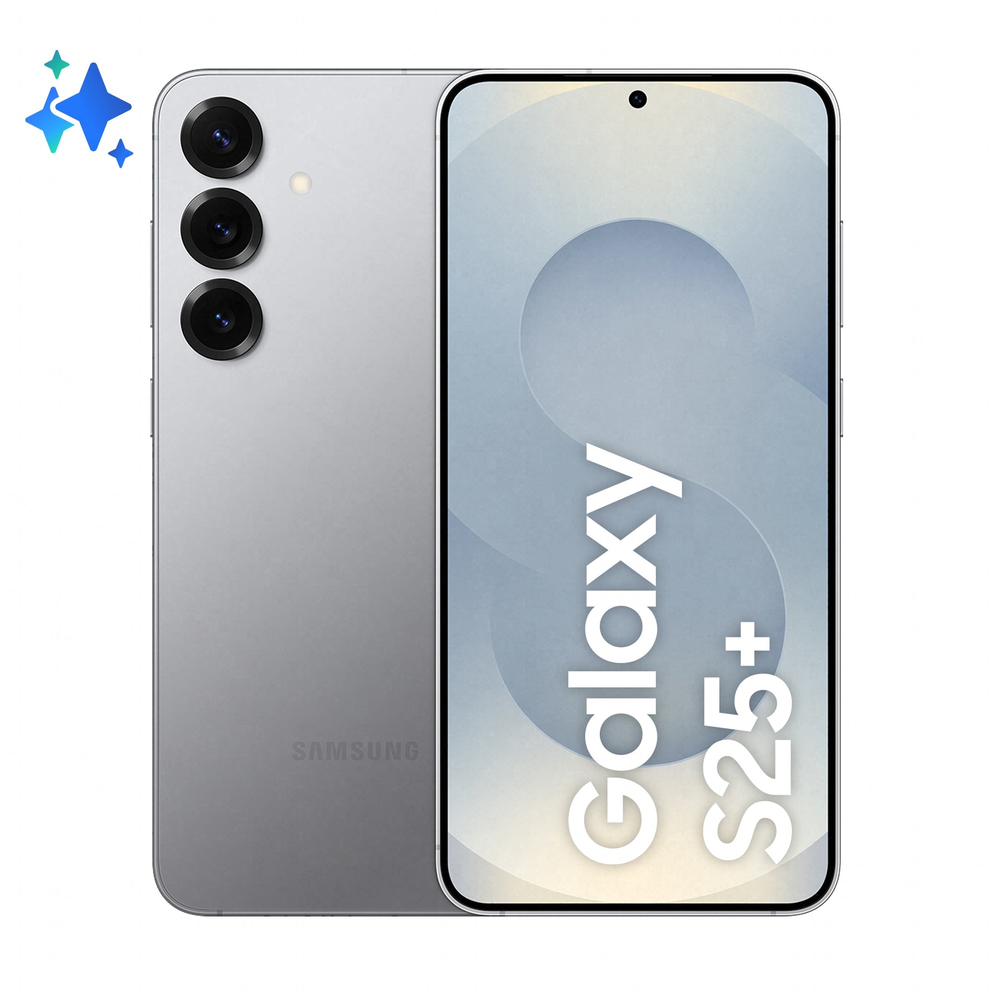 "Samsung Galaxy S25+ 17 cm (6.7"") Double SIM Android 15 5G USB Type-C 12 Go 256 Go 4900 mAh Gris"