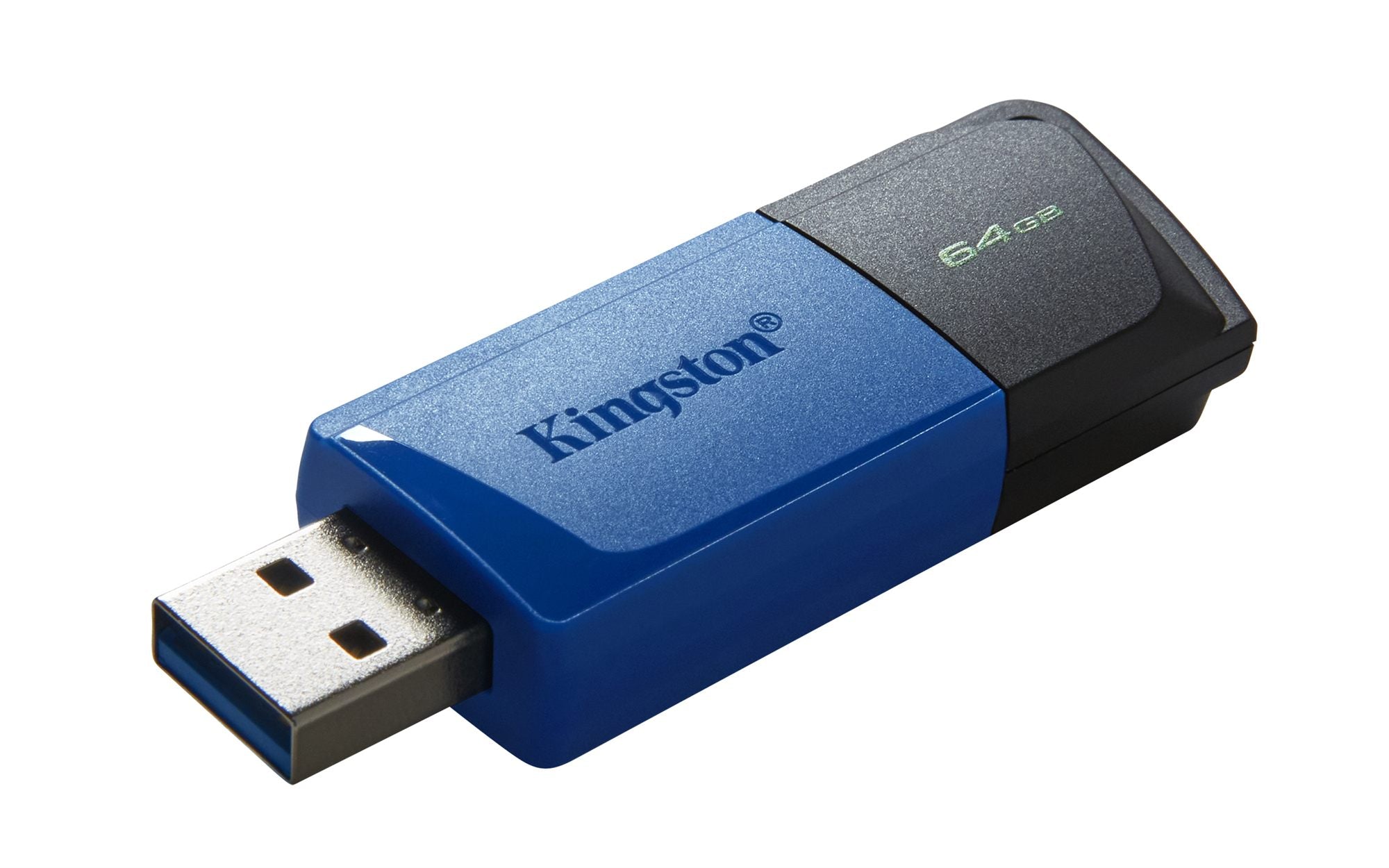KINGSTON 64Go USB3.2 Gen 1 DataTraveler Exodia M Black + Blue 2 Pieces