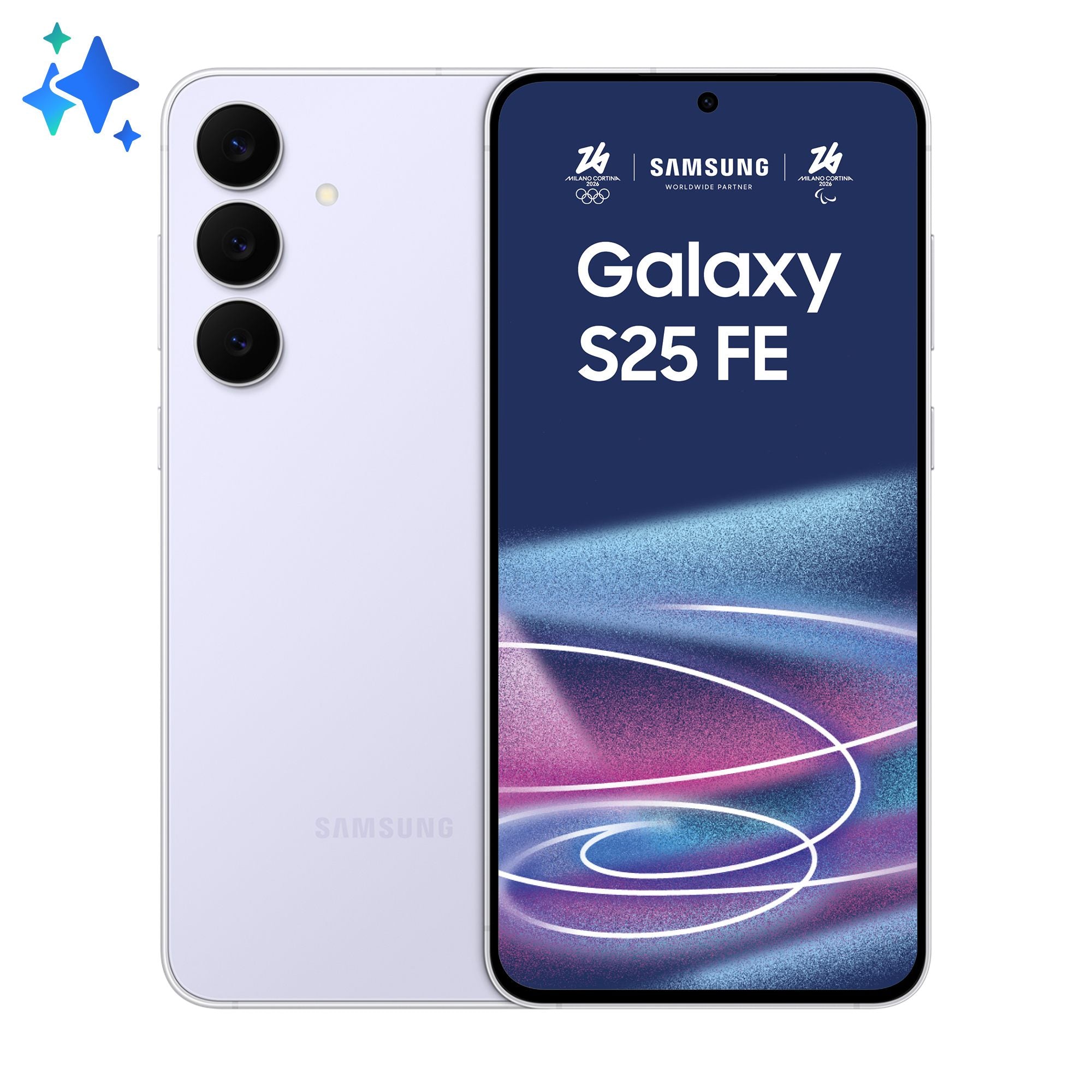 "Samsung Galaxy S25 FE 5G 17 cm (6.7"") Double SIM USB Type-C 8 Go 128 Go 4900 mAh Bleu"