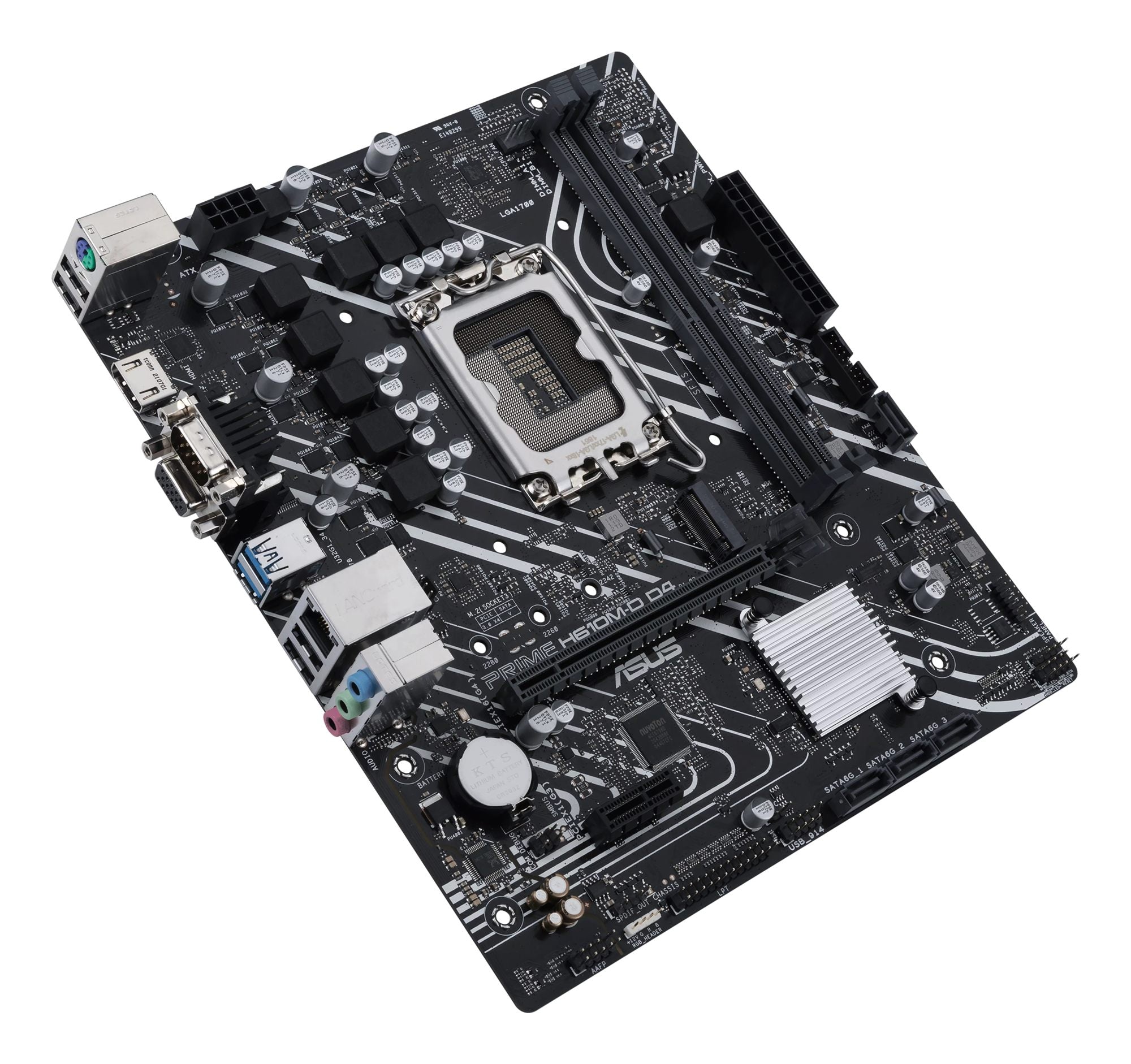 ASUS PRIME H610M-D D4 LGA1700 DDR4 mATX MB
