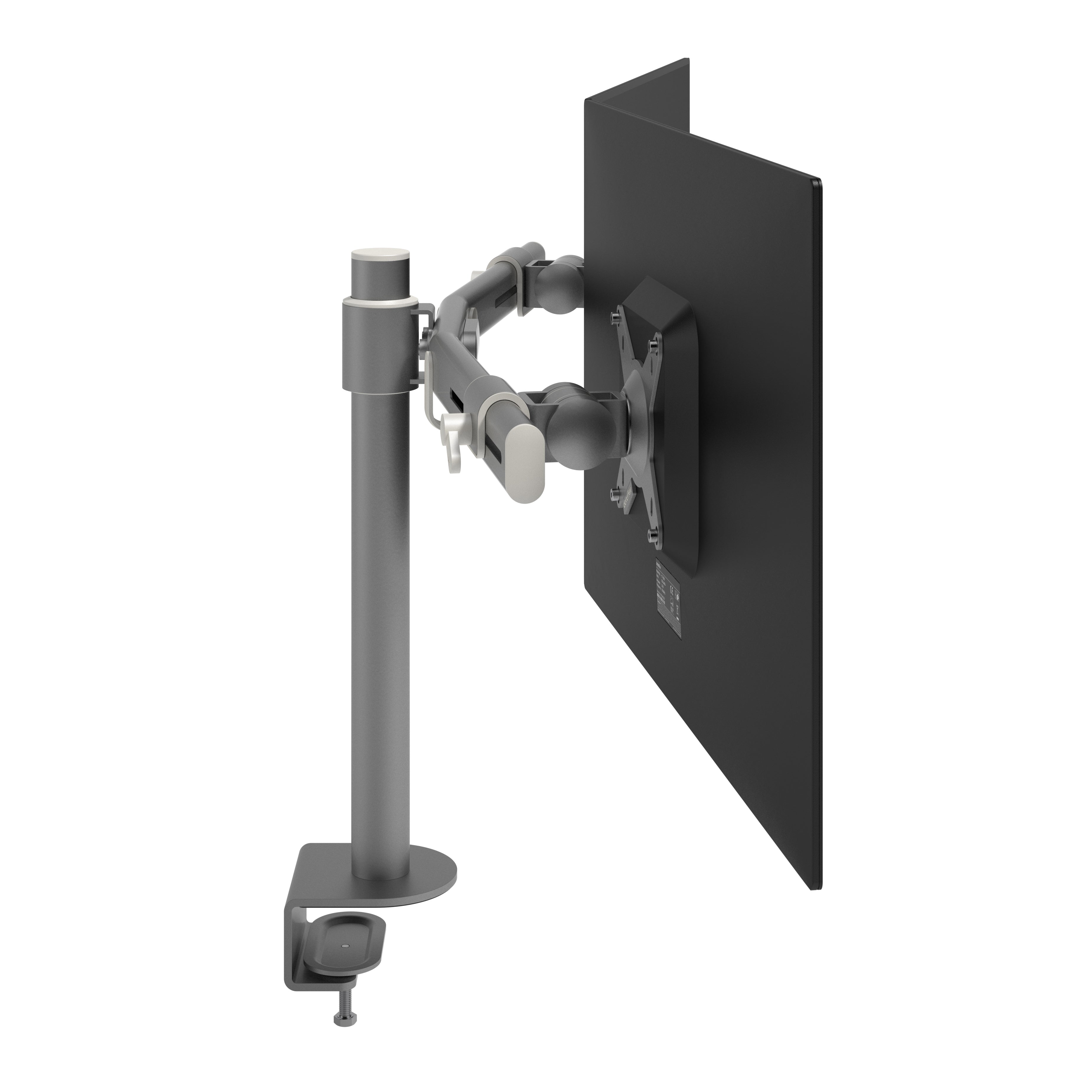 DATAFLEX Support pour 2 écrans 52.642 argent
