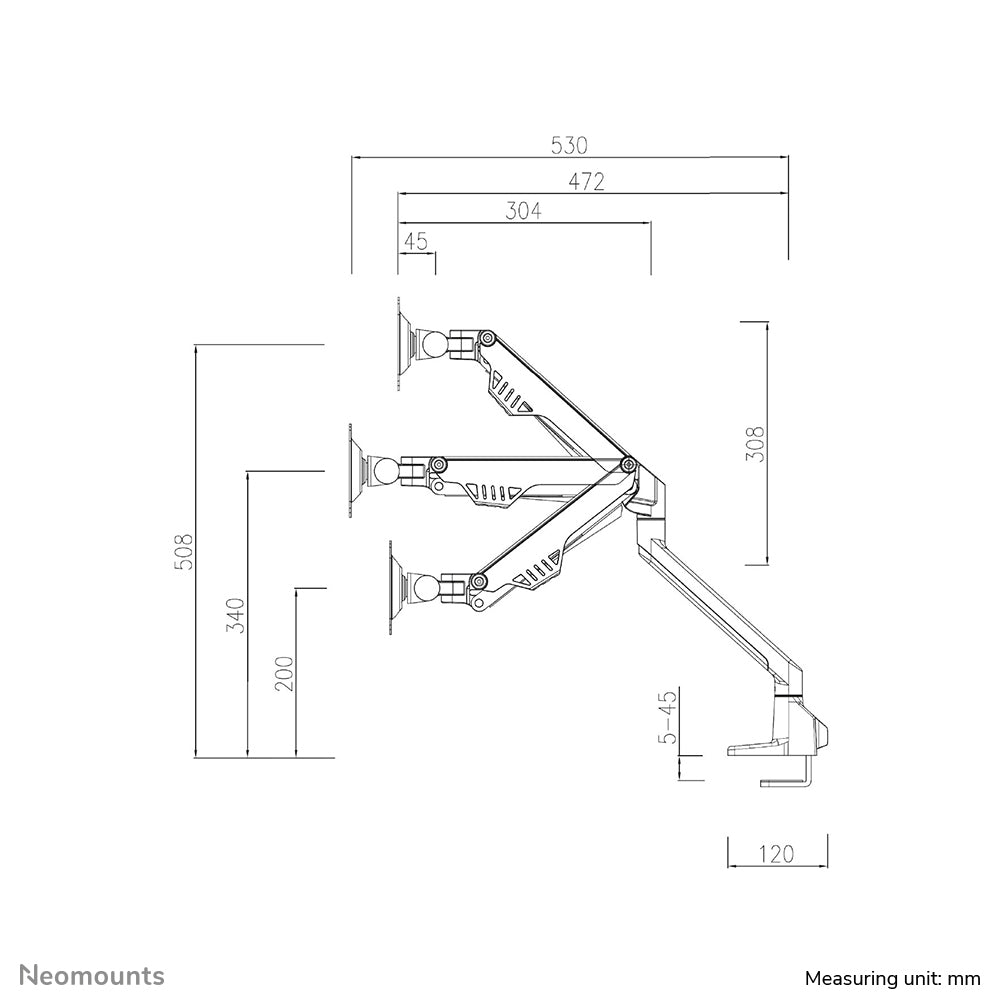 Neomounts FPMA-D750DWHITE2