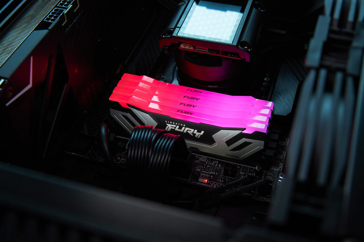 KINGSTON 48Go 8800MT/s DDR5 CL42 CUDIMM Kit of 2 FURY Renegade RGB Silver