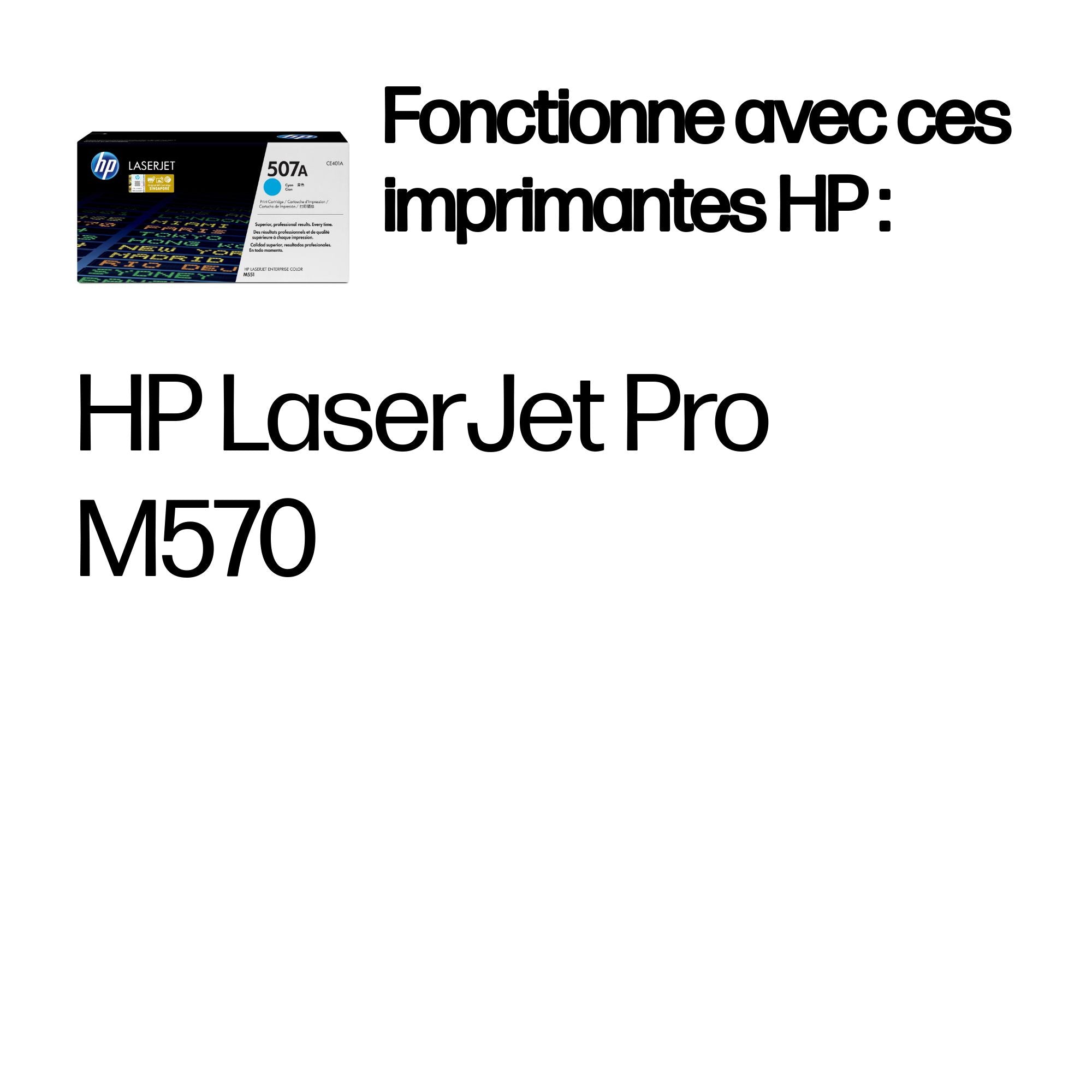 HP 507A original original Toner cartridge CE401A cyan standard capacity 6.000 pages 1-pack