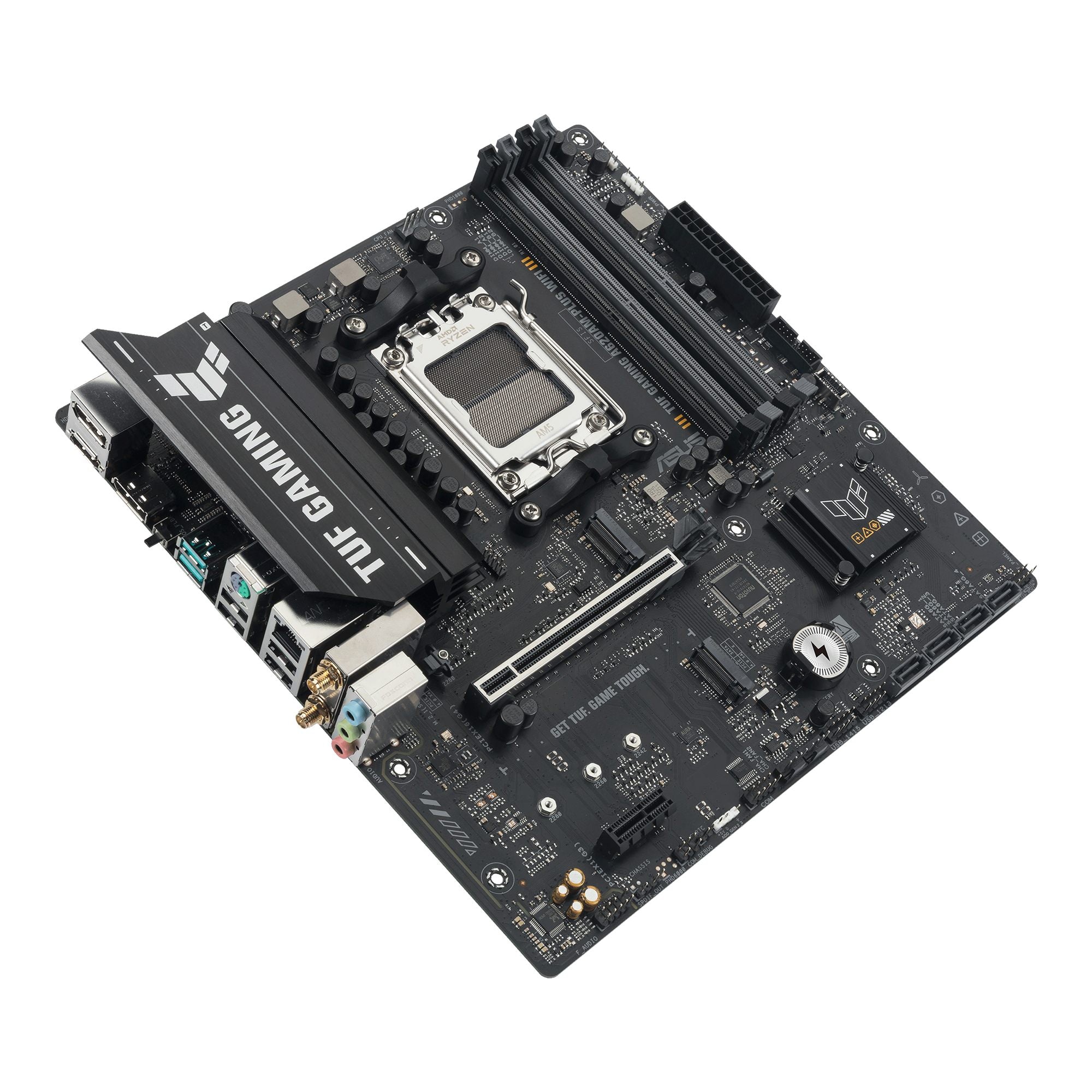 ASUS AMD A620A micro-ATX motherboard 4xDDR5 1xHDMI 2.1 2xDP 1.4 2xM.2 4xSATA