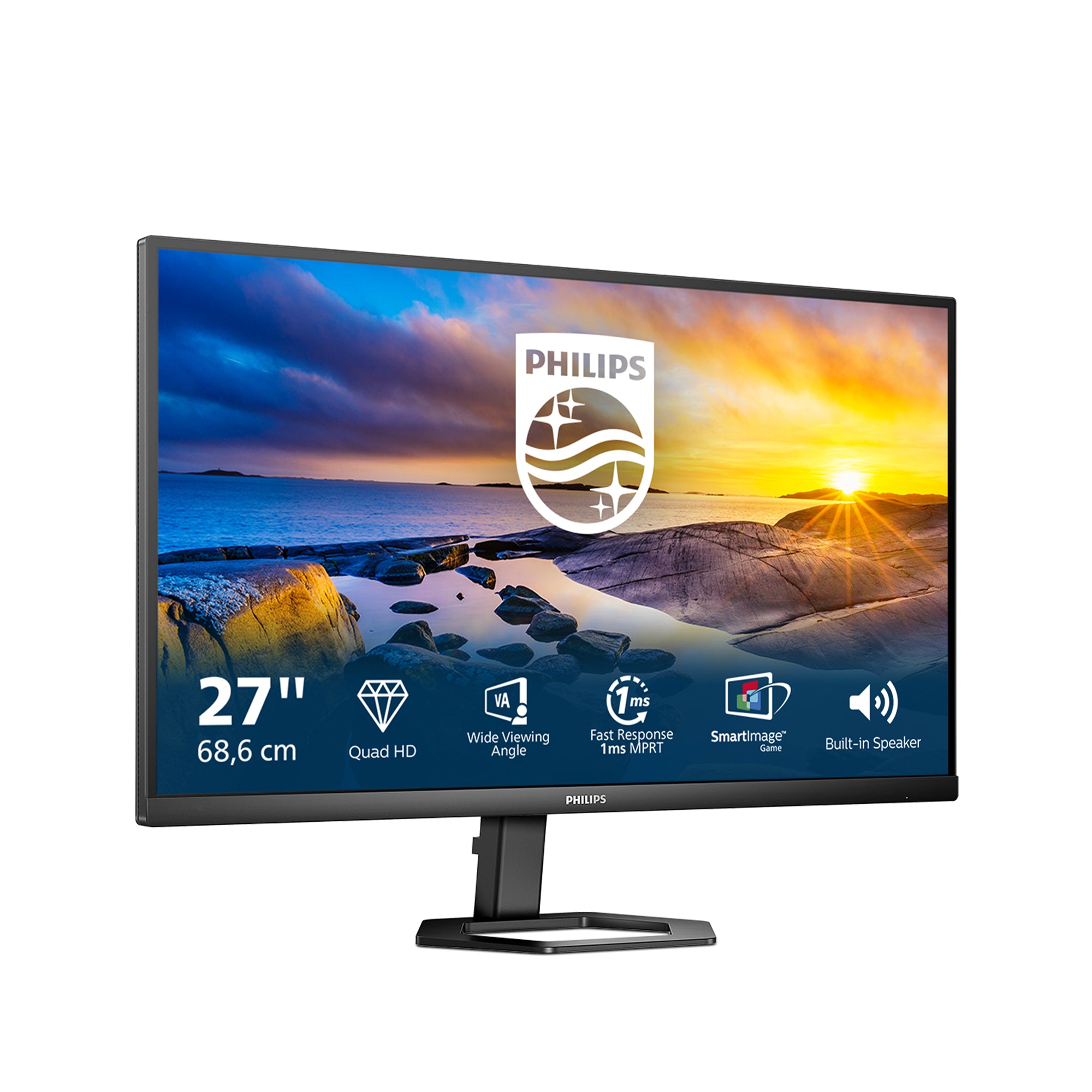 PHILIPS 27E1N5500LA/00 27p Quad HD TFT Monitor HDMI DP