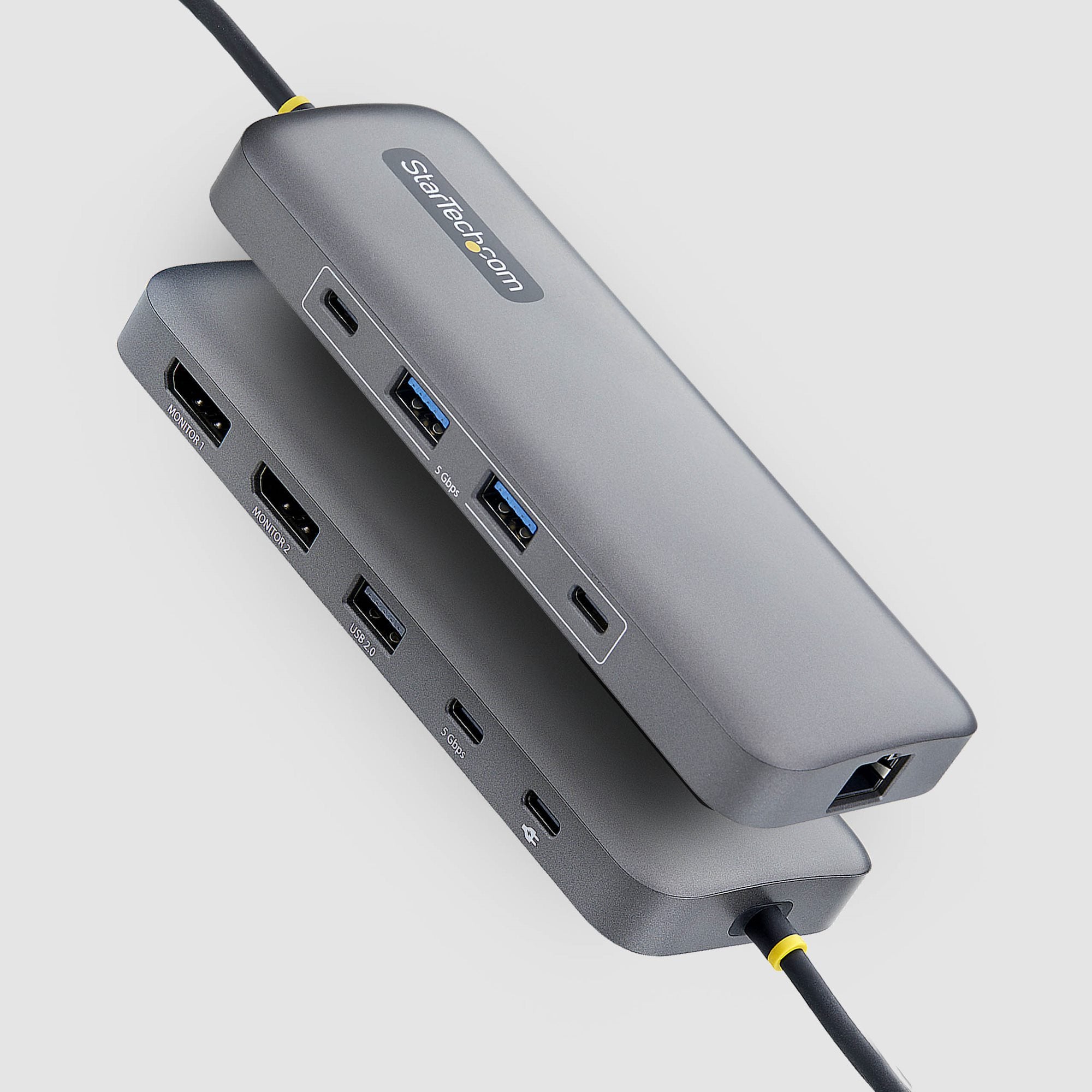 USB-C to Dual-DP Multiport Hub 100W