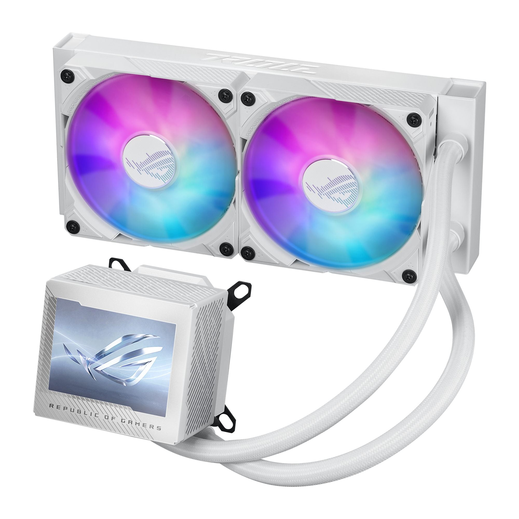 ASUS ROG RYUJIN III 240 ARGB all-in-one liquid CPU cooler White