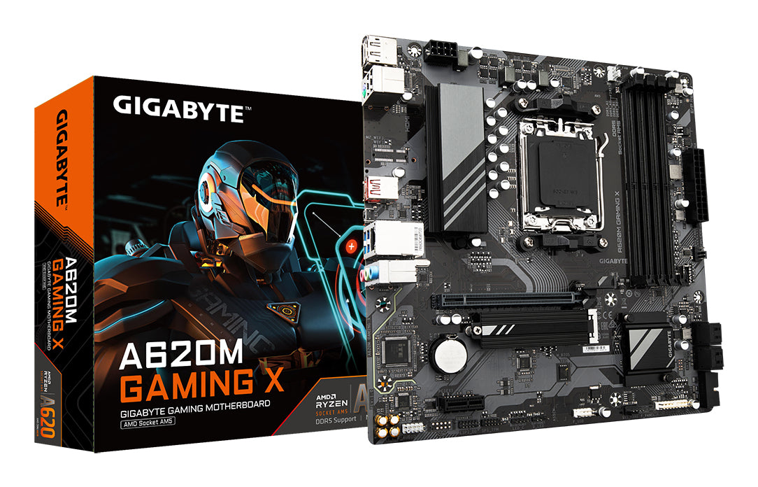 GIGABYTE A620M GAMING X carte mere AMD A620 Emplacement AM5 micro ATX