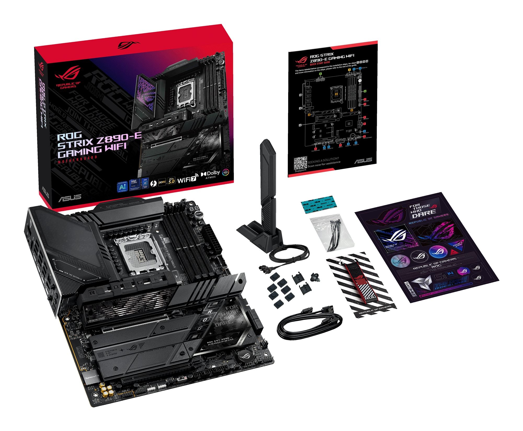 ASUS ROG STRIX Z890-E GAMING WIFI LGA1851 DDR5 ATX MB