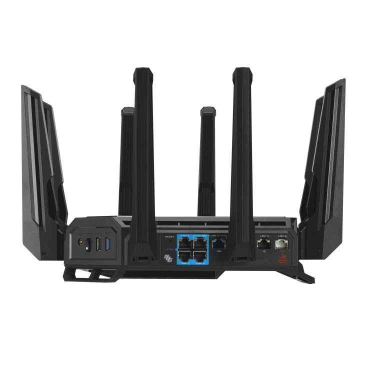 ASUS ROG Rapture GT-BE98 Quad-band WiFi 7 802.11be Gaming Router support new 320MHz bandwidth