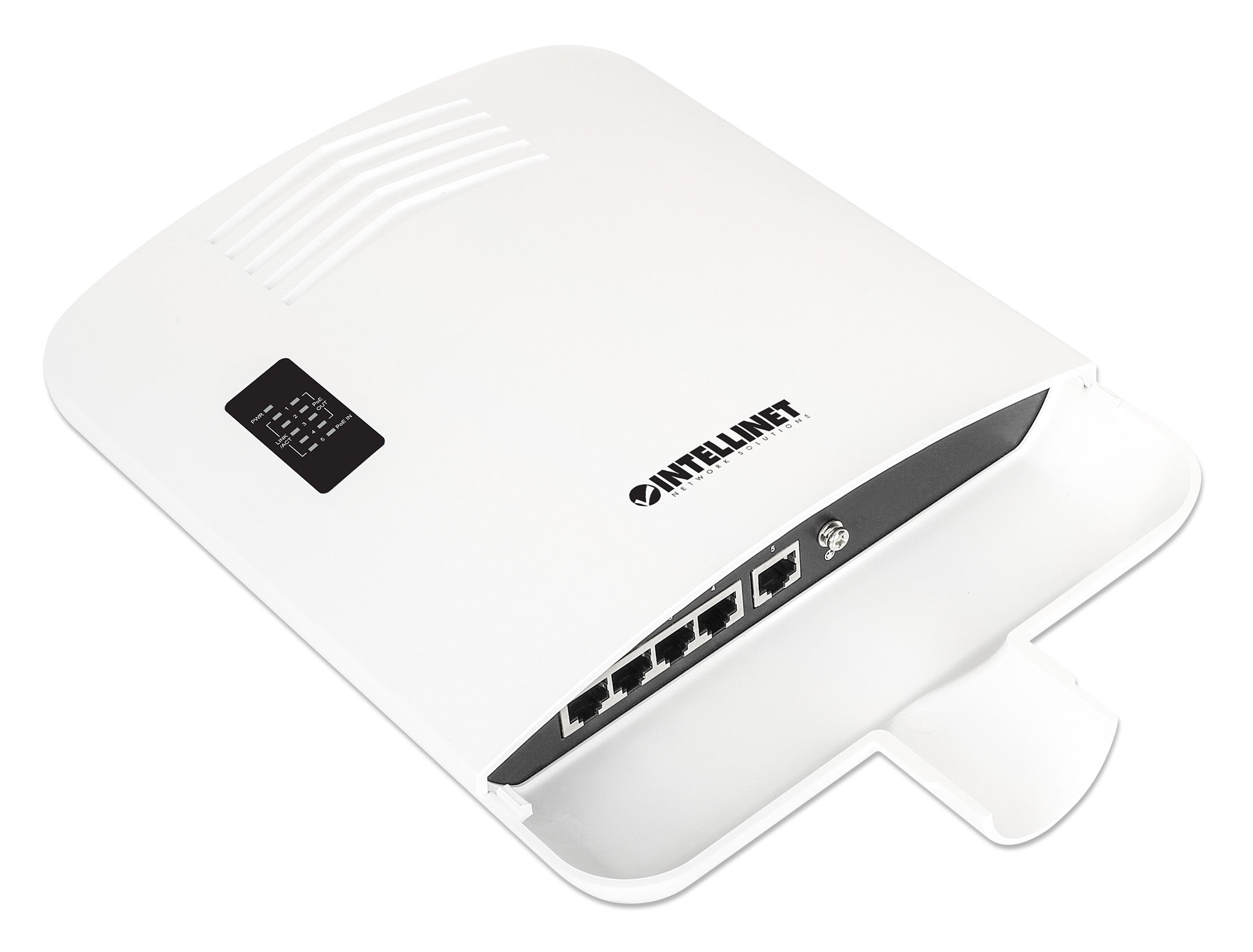 Intellinet 509220 commutateur réseau Gigabit Ethernet (10/100/1000) Connexion Ethernet, supportant l'alimentation via ce port (PoE) Blanc