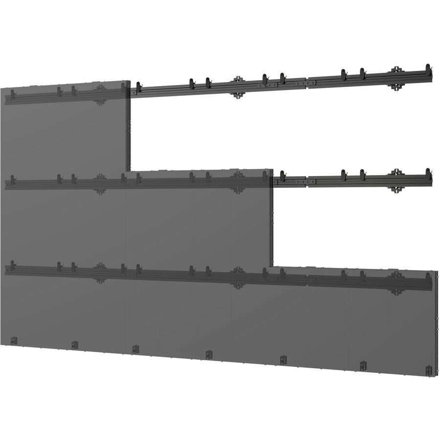 Peerless Seamless Connect  6x6 Universal wall mount for latching dvLED displays up to 610mm wide