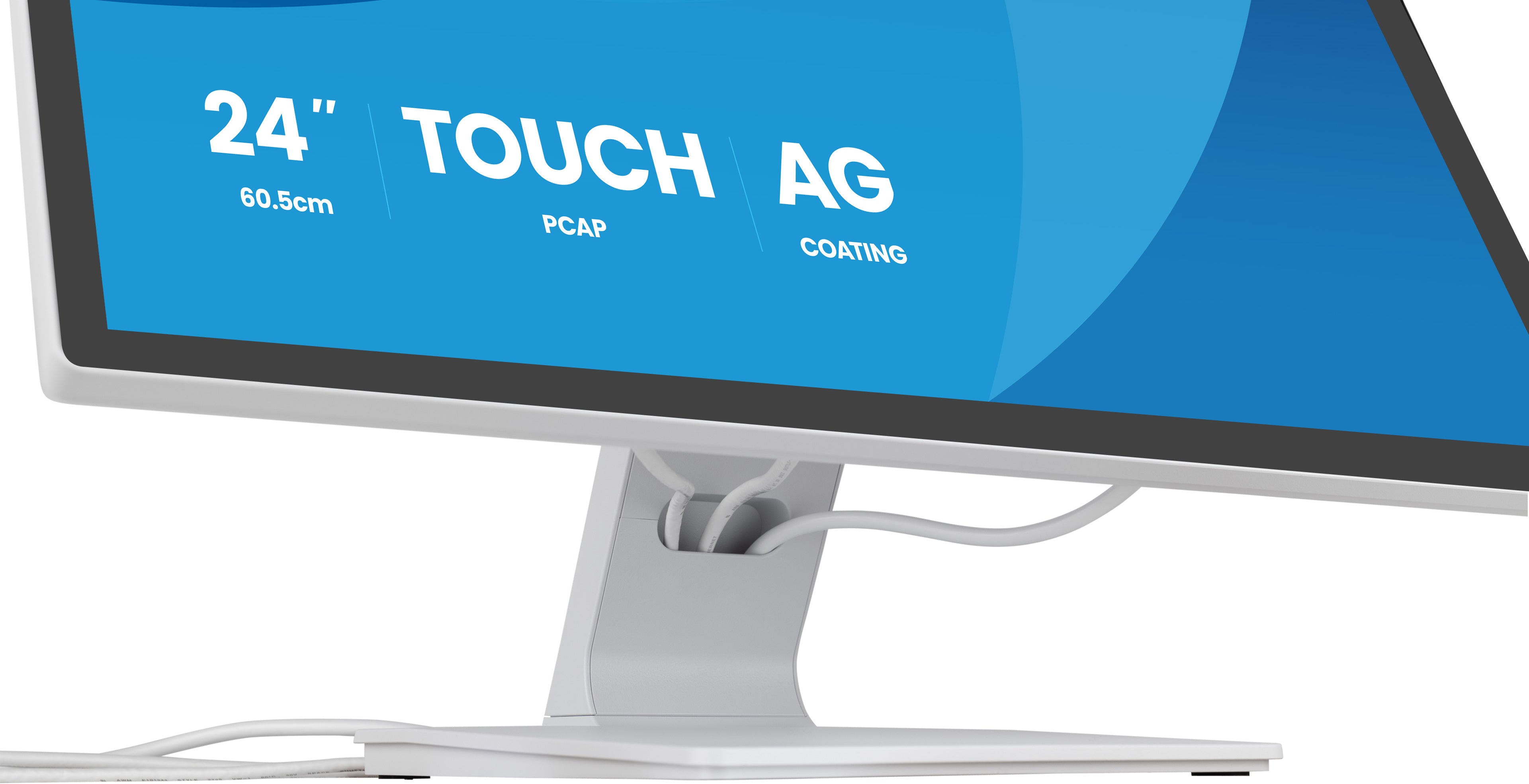 Iiyama 23.8-inch Touchscreen Monitor DeepContrast PCAP+, 10-point touch, IPS panel, 1920x1080 at 120 Hz, 5 ms, 420 cd/m2