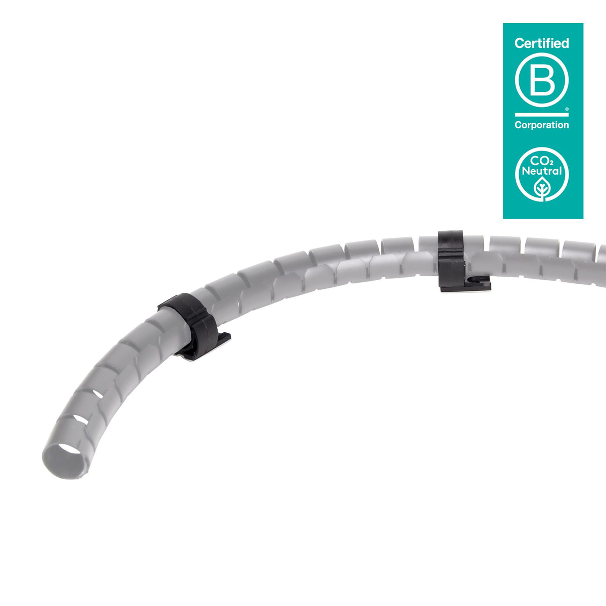 DATAFLEX 33903 CLIP DE FIXATION POUR CABLE ZIP NOIR (lot de 5)