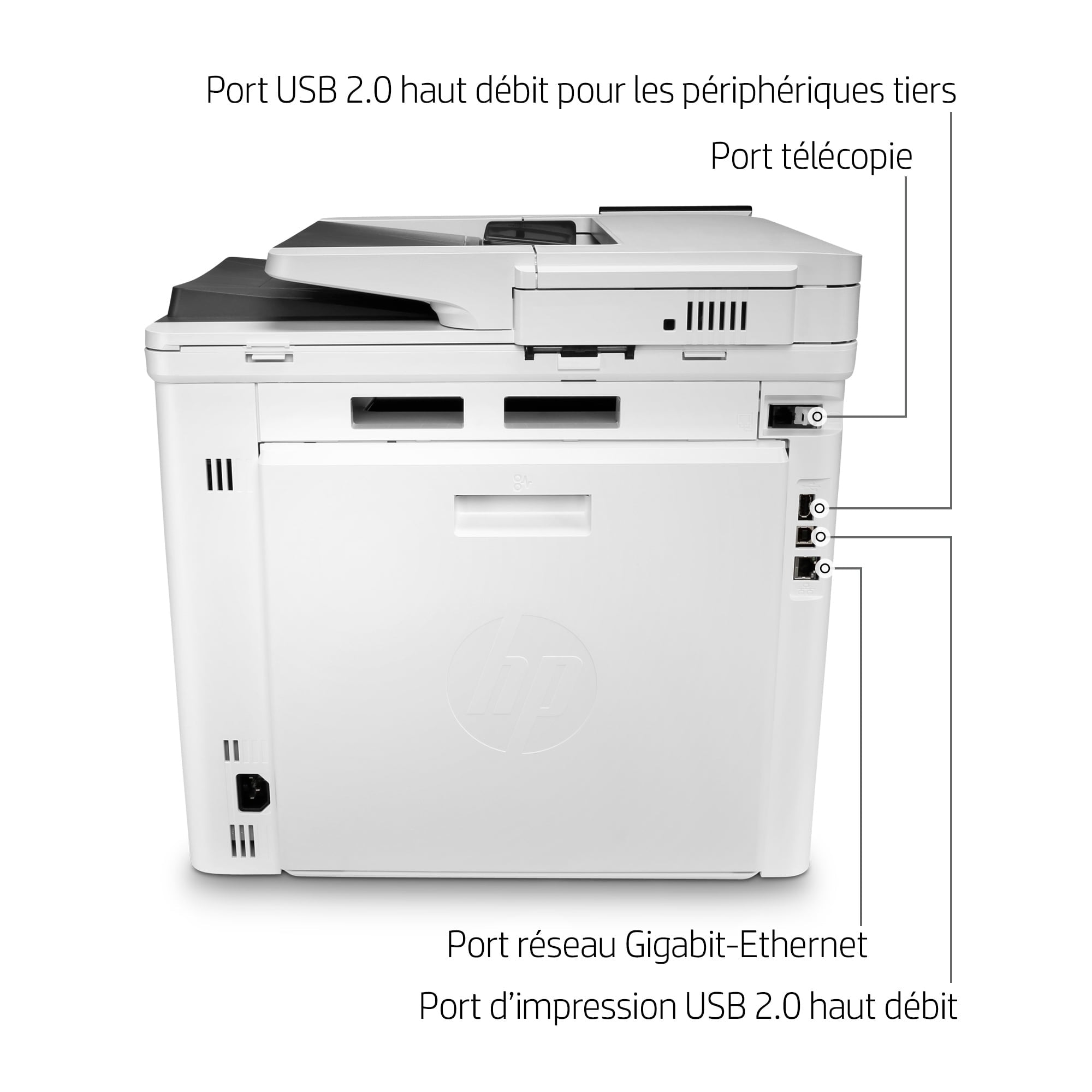 HP Color LaserJet Enterprise MFP M480f MFP colour laser A4 27ppm Copy 27ppm Print 300sheets USB LAN