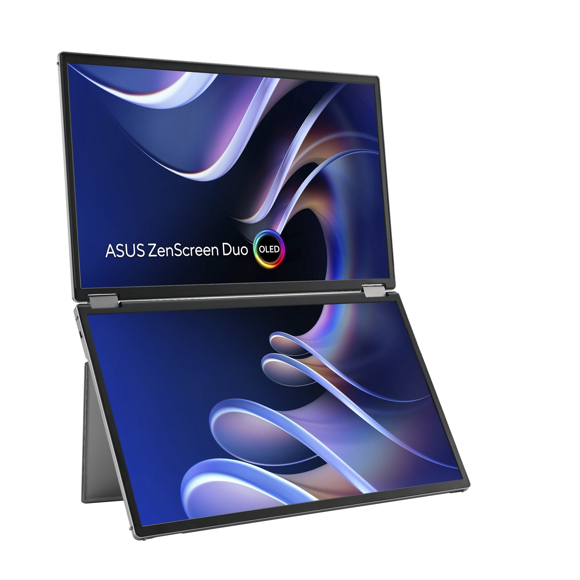 ASUS ZenScreen Duo OLED MQ149CD 14p OLED WUXGA 16:10 60Hz 400cd/m2 1ms MiniHDMI 2xUSB-C USB Hub: 4xUSB 3.2 G1 Type-A