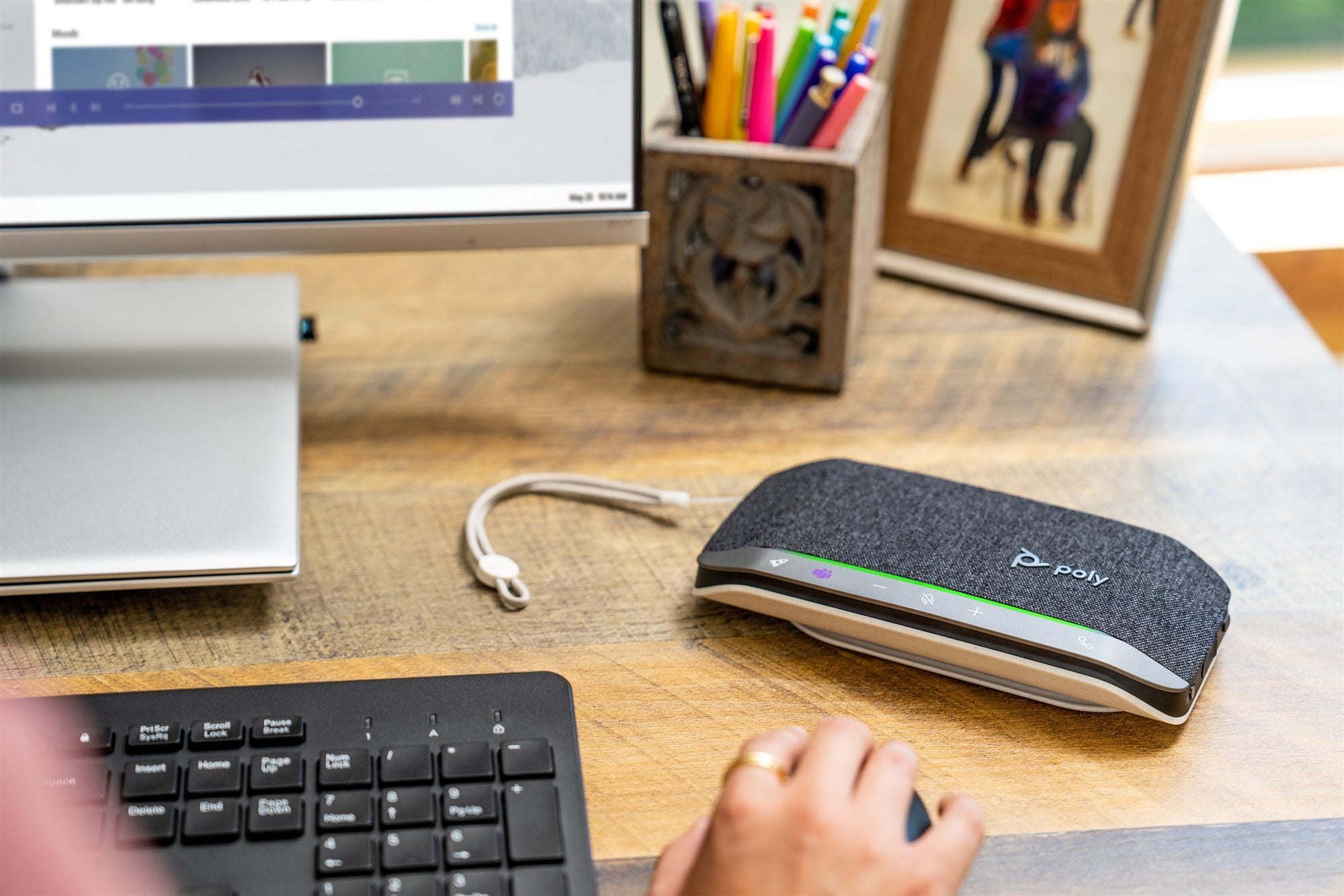 Poly Sync 20 SY20-M USB-A Smart Speakerphone Certif. MS