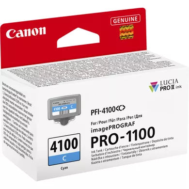 CANON INK PFI-4100 Cyan tank