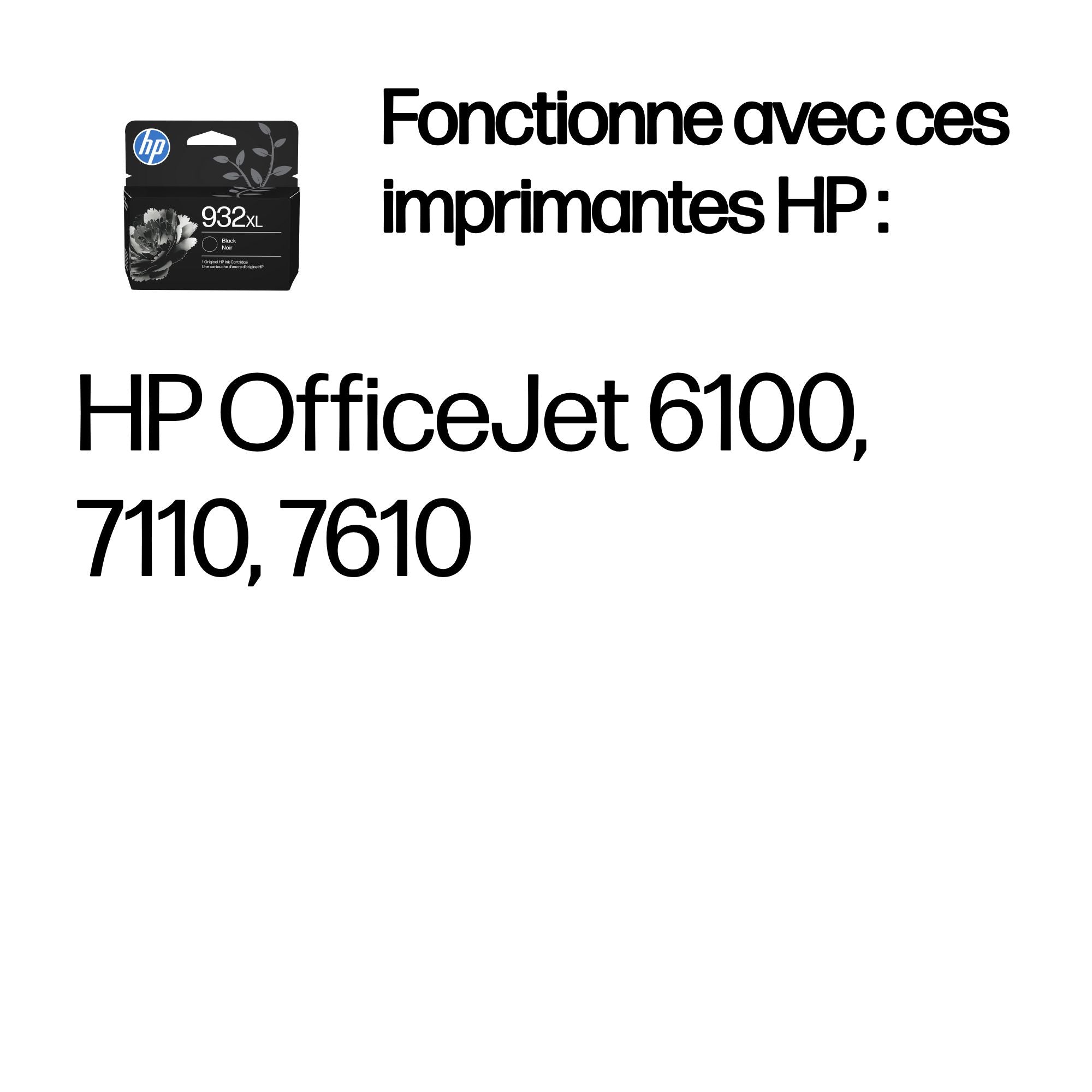 HP 932XL High Yield Black Original Ink Cartridge