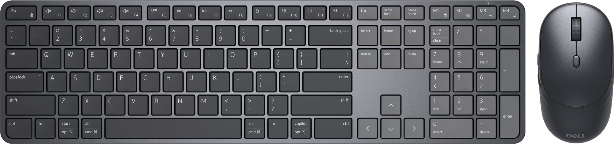 Pro 7 Slim Kbd and Mouse-KM726-FR