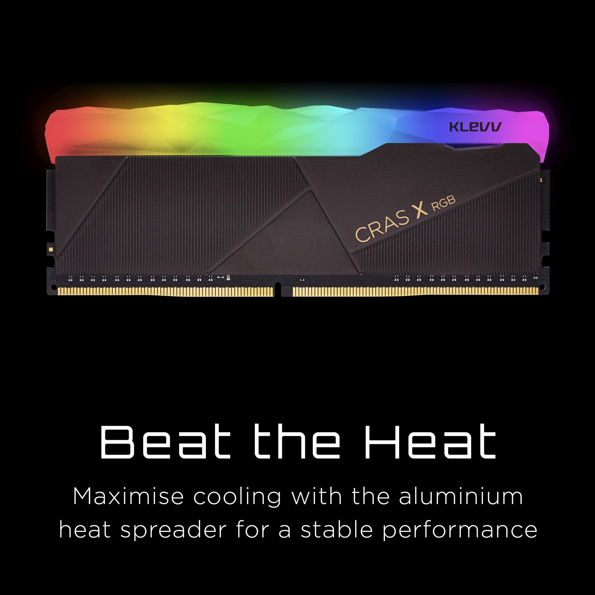 16GB 2X8GB RGB GAMING DDR4 3200MHZ KLEVV