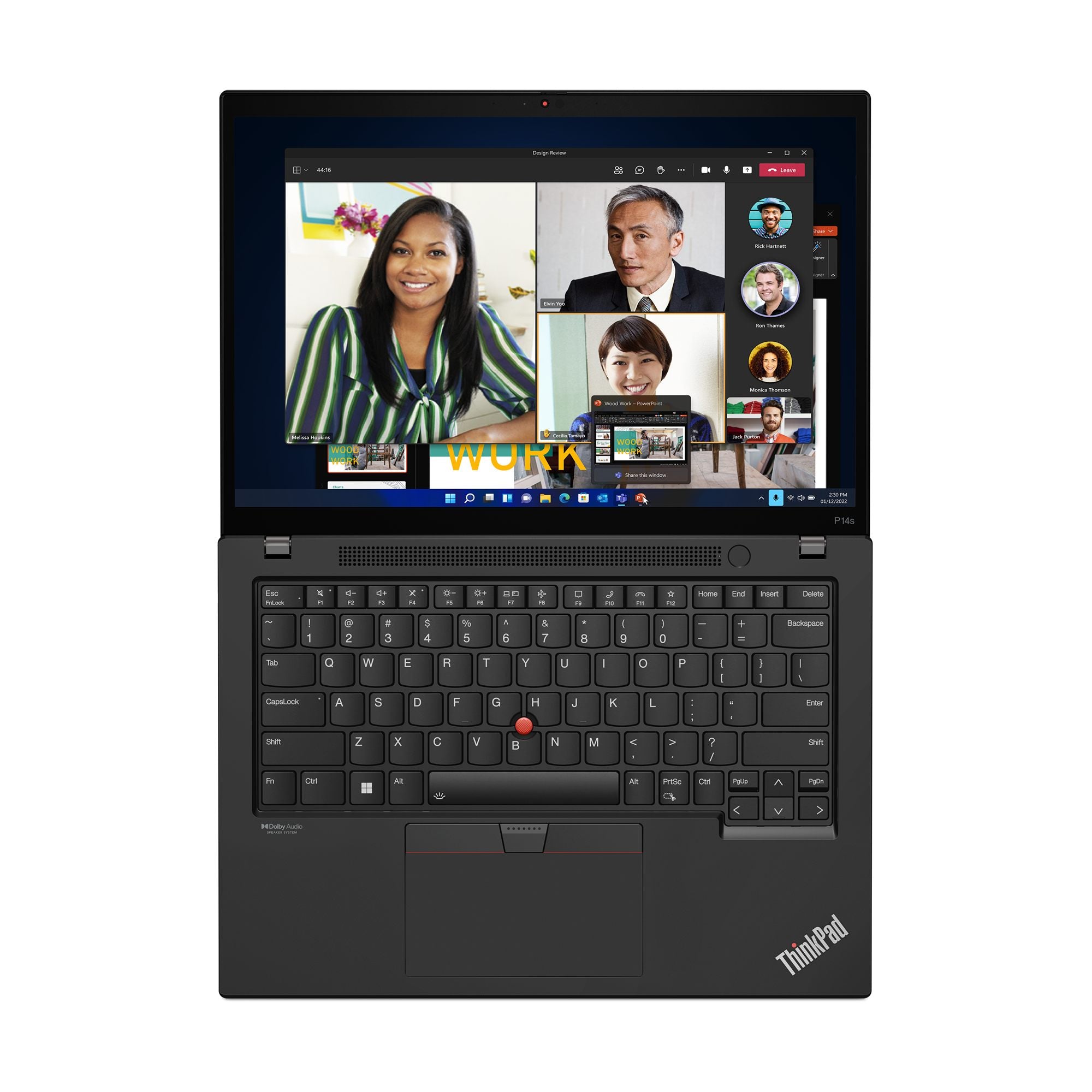 LENOVO ThinkPad P14s G4 Intel Core i5-1340P 14p WUXGA 16Go 512Go SSD M.2 2280 PCIe Intel UHD Graphics W11P 3YR Carryin