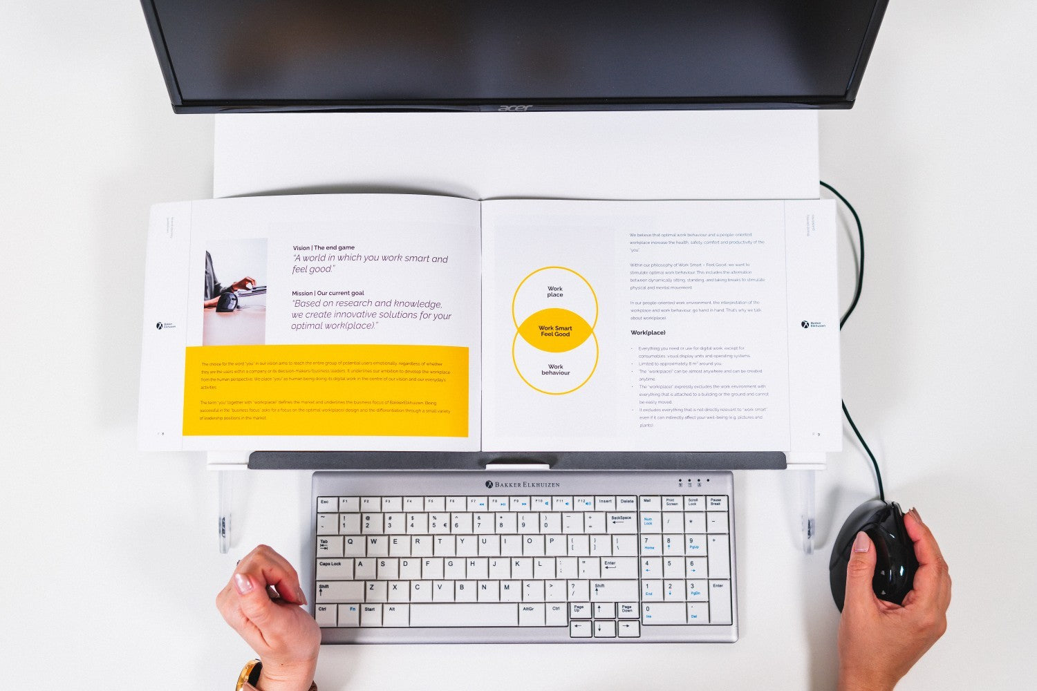 BAKKERELKHUISEN Porte-documents FlexDesk 630
