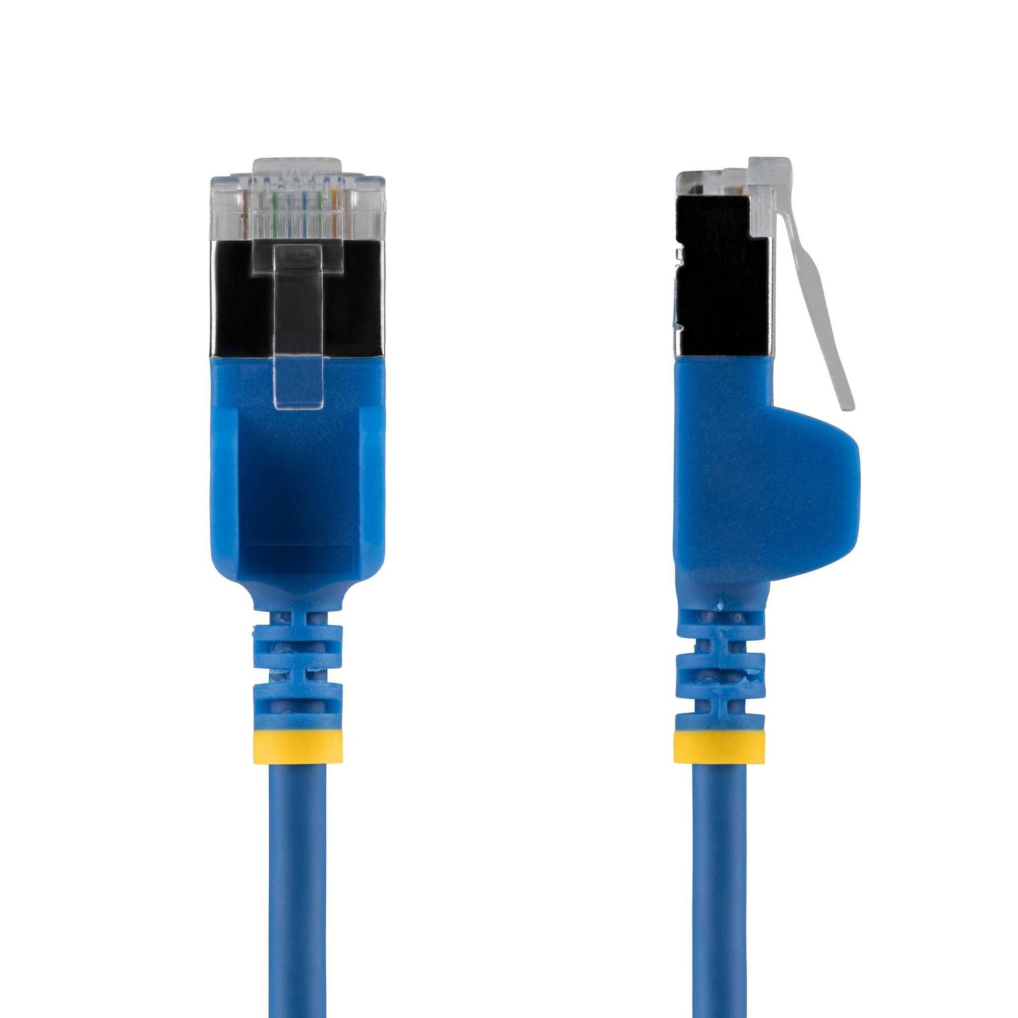 15cm Black Ultra Slim CAT6a Cable