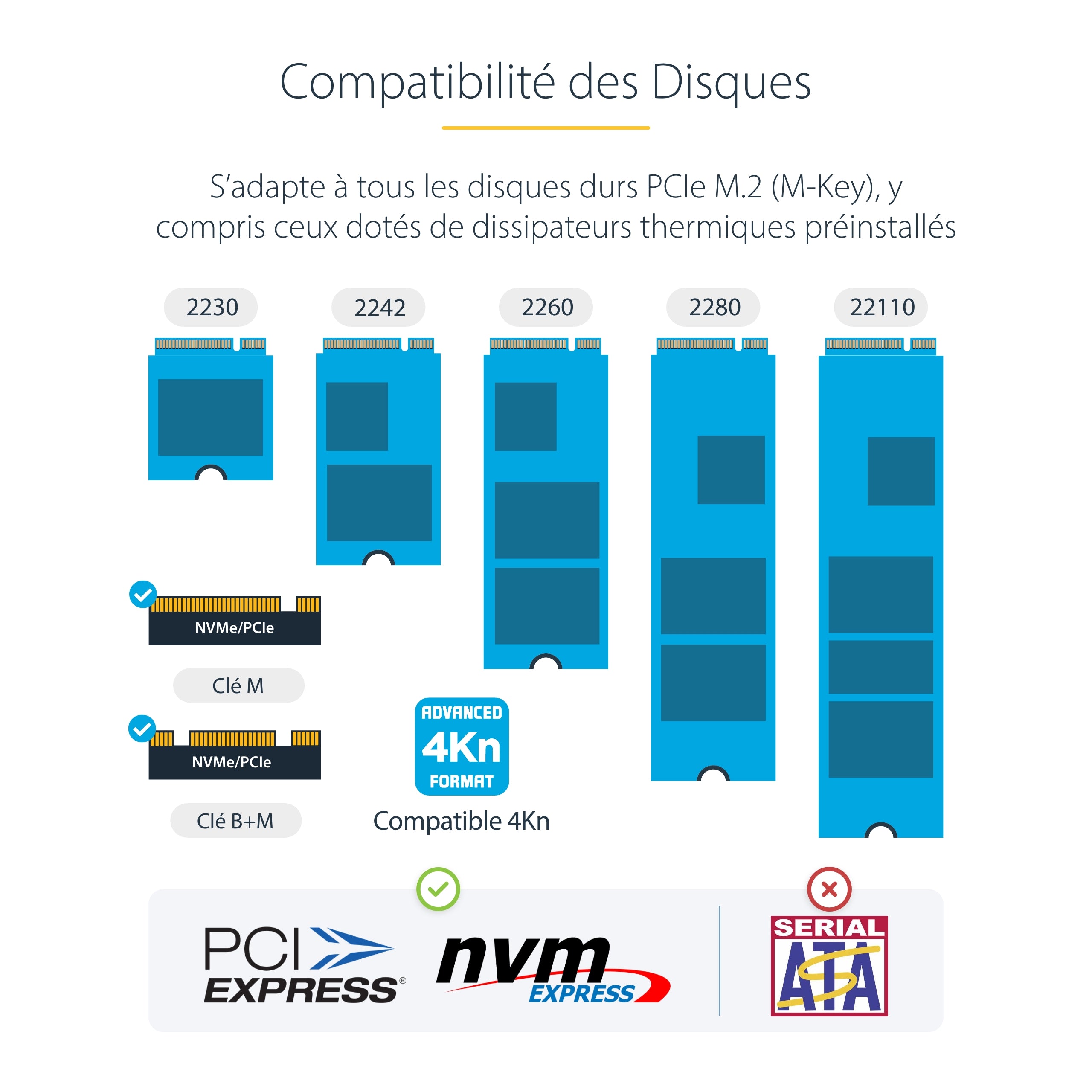 1:1 M.2 NVMe Drive Duplicator Dock
