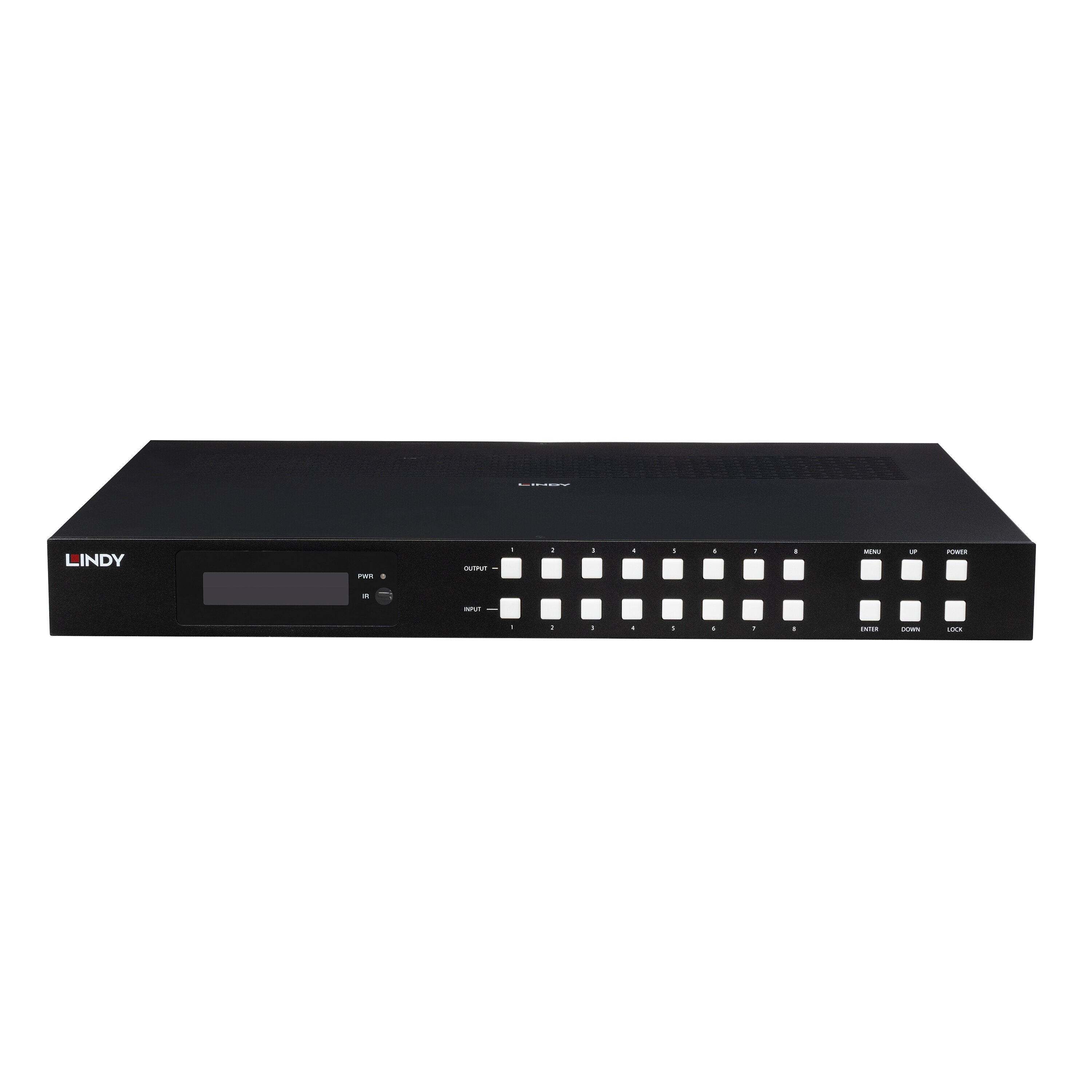 Lindy 8x8 HDMI 4K60 Seamless Multi-View Matrix with Scaler for Video Wall