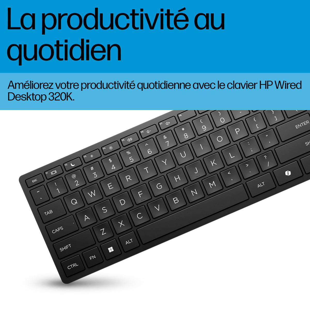 HP 320K Wired Keyboard SmartBuy (FR)