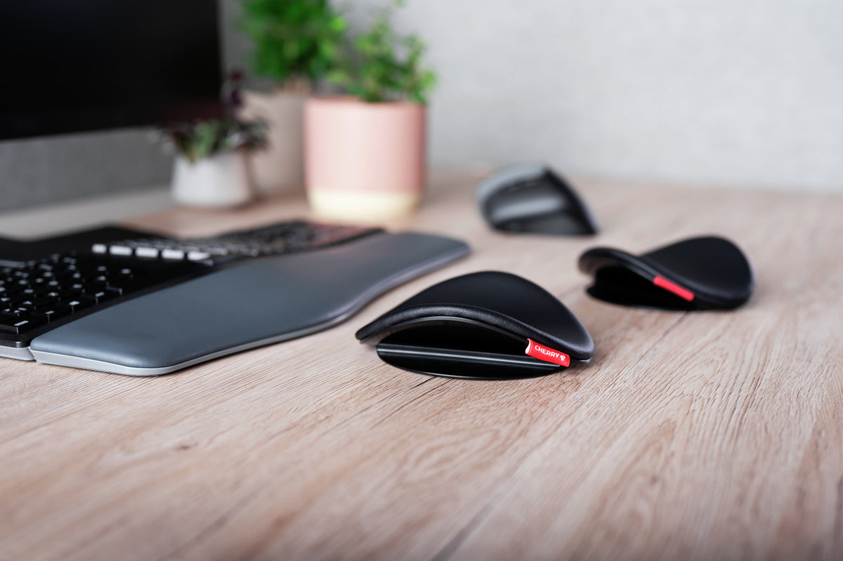 CHERRY Repose-bras mobile SLIDEPAD ERGO noir
