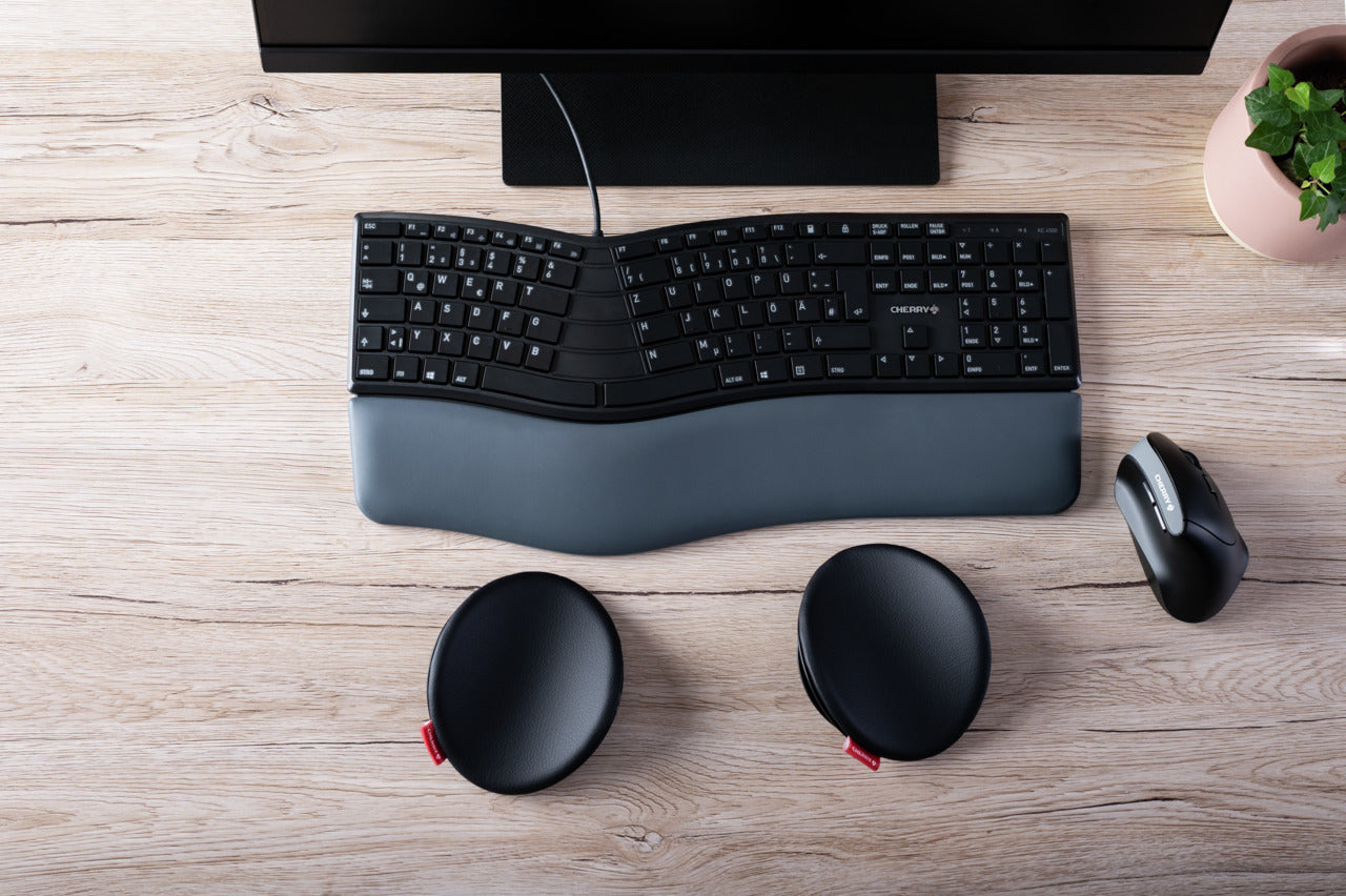 CHERRY Repose-bras mobile SLIDEPAD ERGO noir