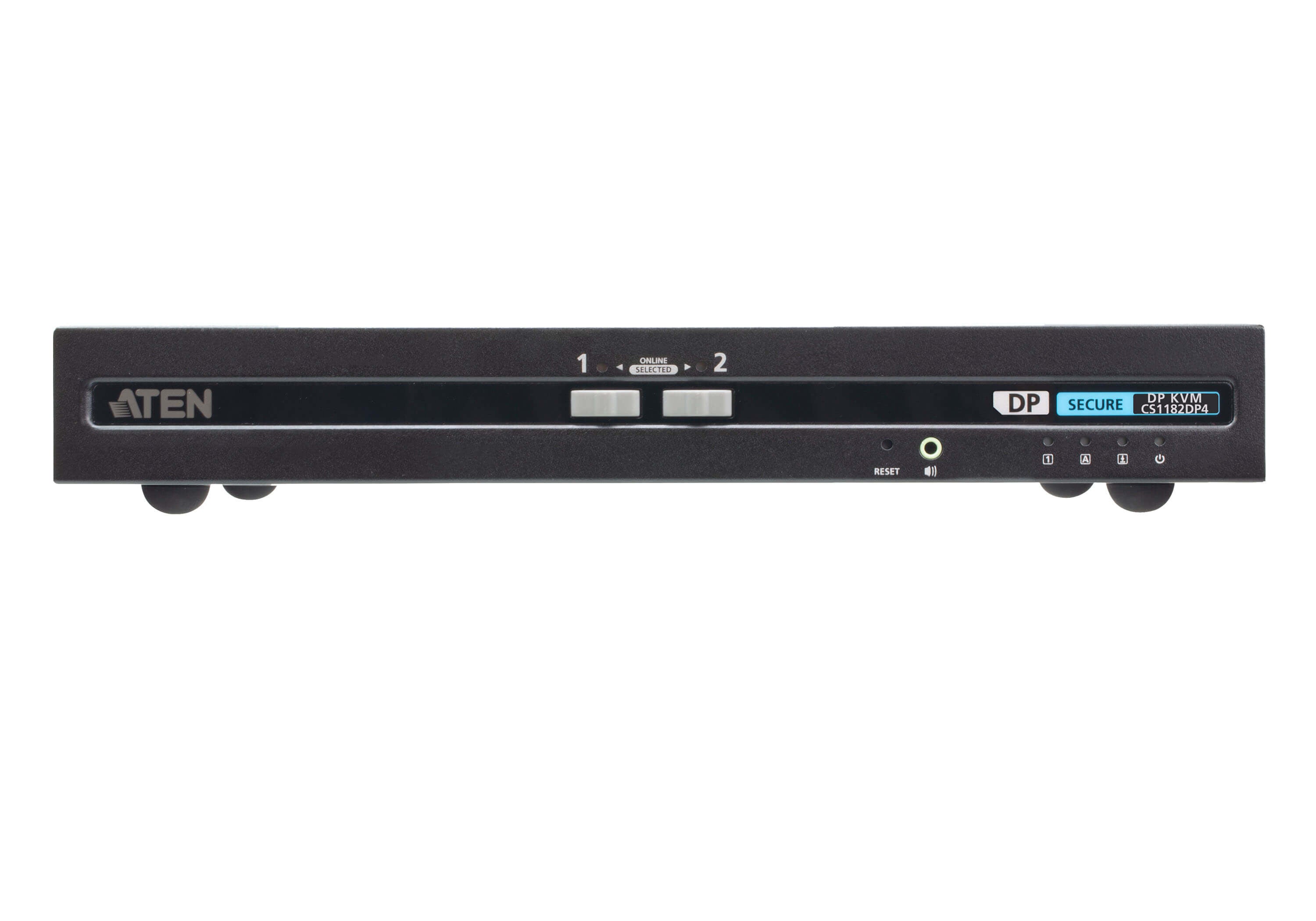 ATEN CS1182DP4 KVM Militaire DP/USB 2PORTS +LECT. CARTES
