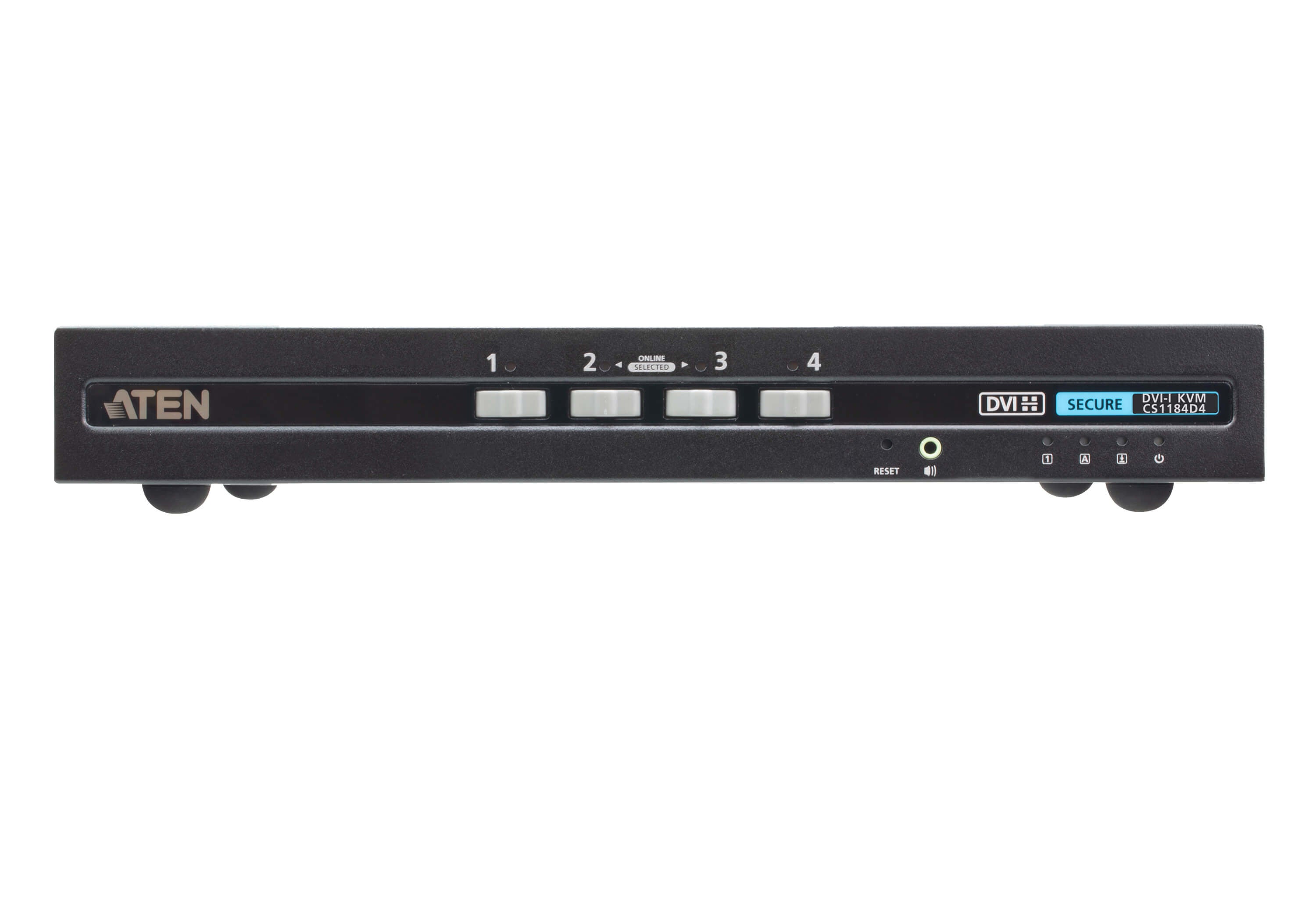 ATEN CS1184D4 Switch KVM Militaire DVI/USB 4 Ports (PSDPP4)
