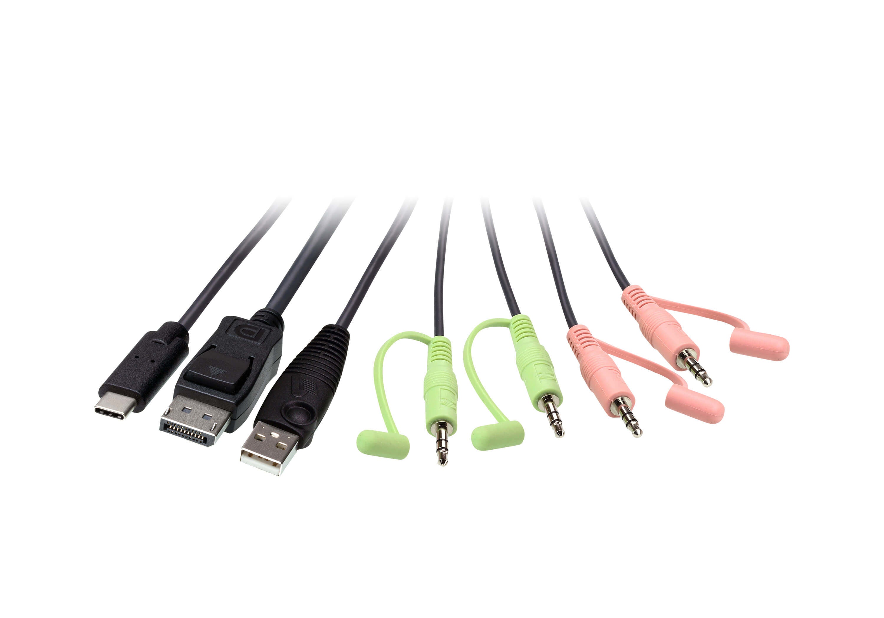 ATEN CS52DP Switch KVM 2 ports Hybride DisplayPort et USB-C