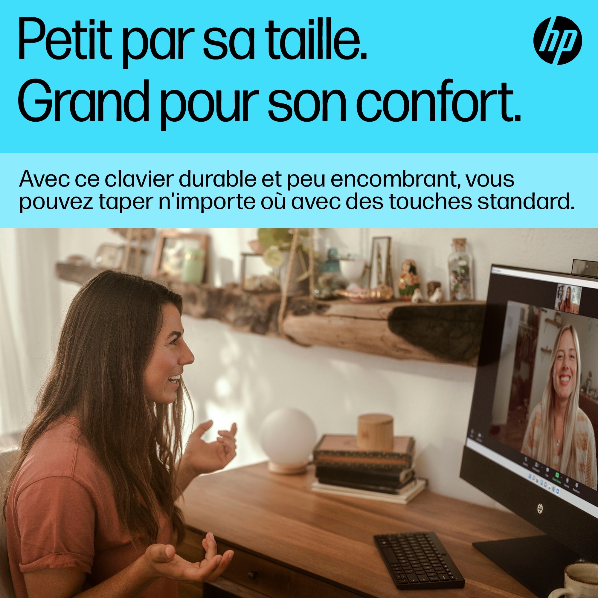 HP 350 BLK Compact Multi-Device KBD EMEA