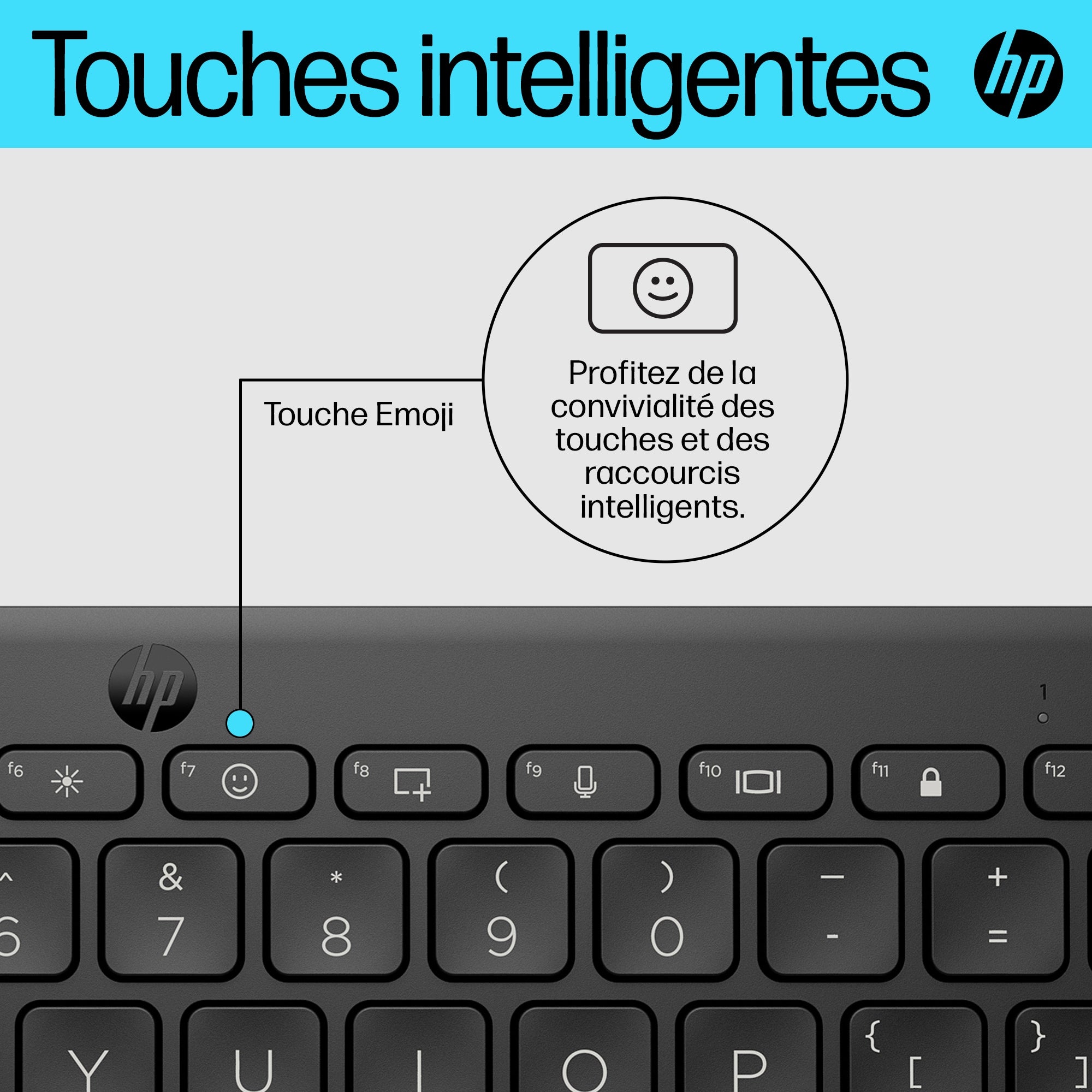 HP 350 BLK Compact Multi-Device KBD EMEA