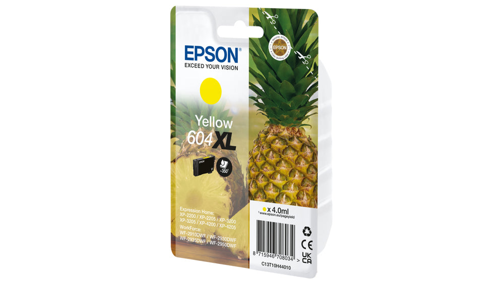 EPSON 1LB Singlepack Yellow 604XL Ink