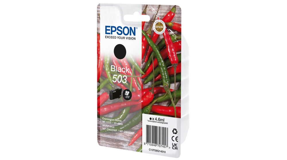 EPSON 4LB Singlepack Black 503 Ink