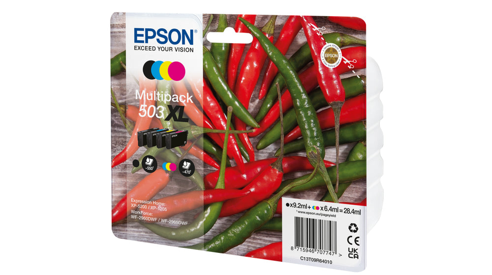 EPSON 1LB Multipack 4colours 503XL Ink