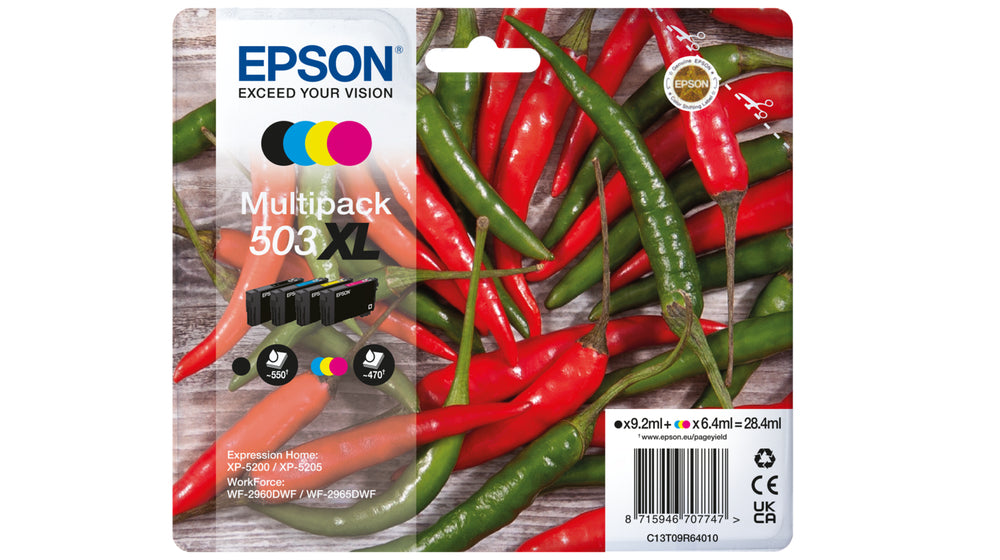 EPSON 1LB Multipack 4colours 503XL Ink
