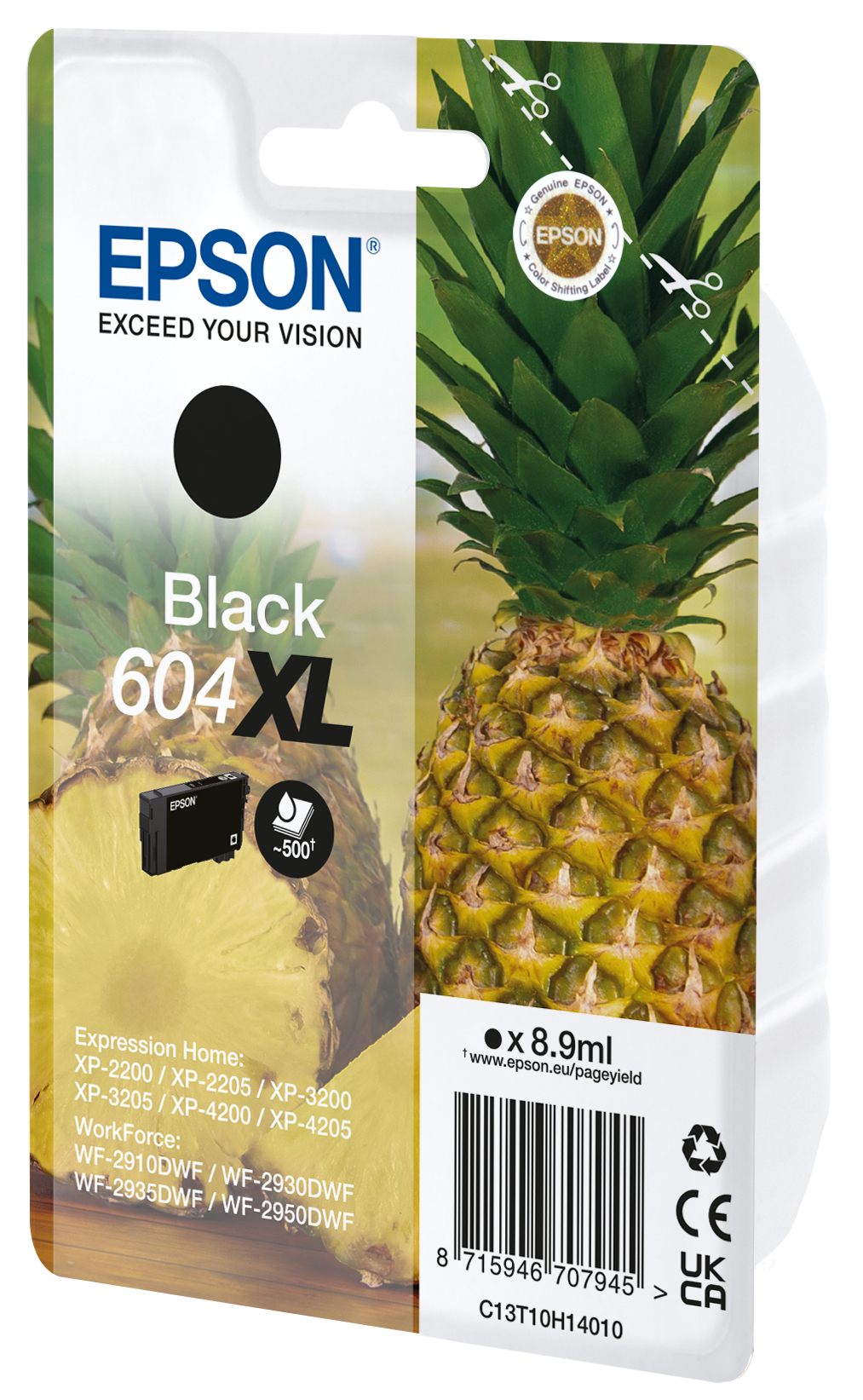 EPSON 4LB Singlepack Black 604XL Ink w/s