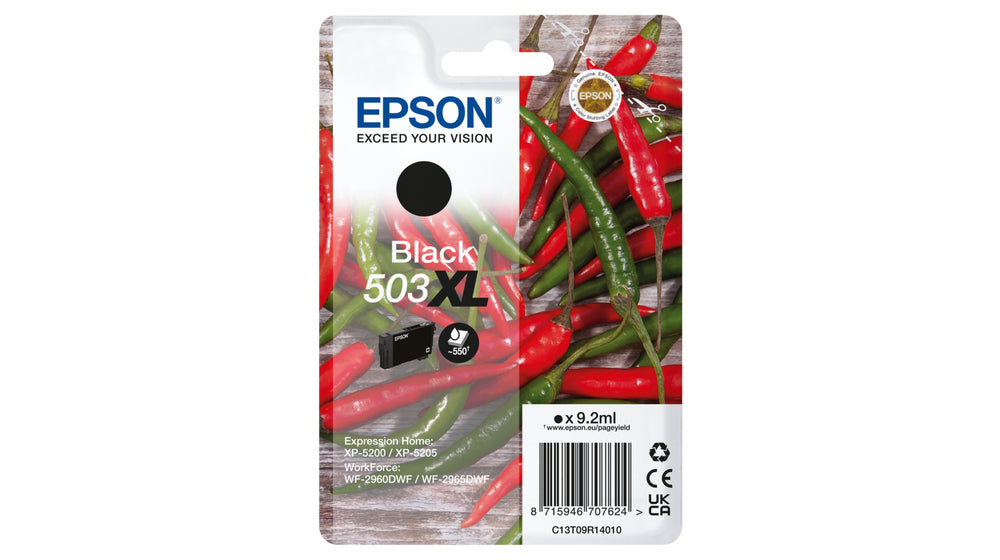 EPSON 4LB Singlepack Black 503XL Ink