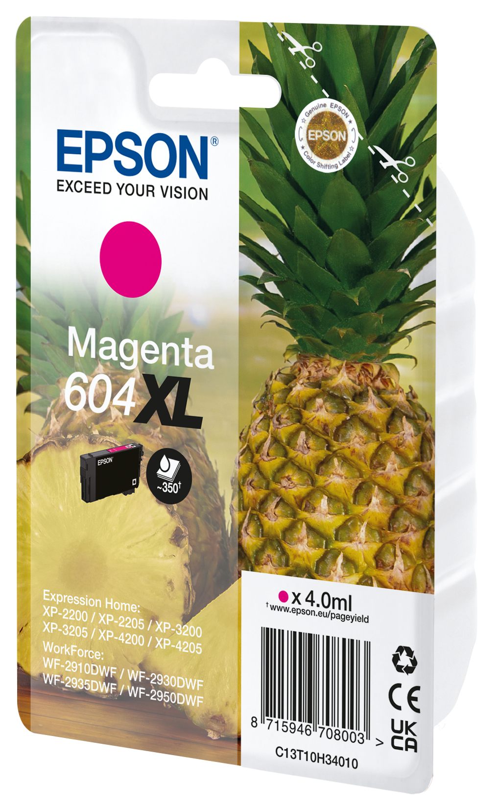 EPSON 1LB Singlepack Magenta 604XL Ink w/s
