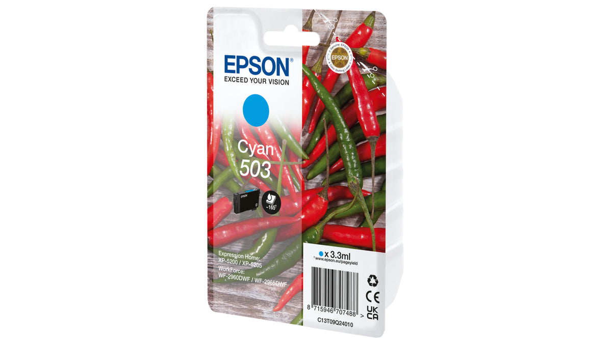 EPSON 1LB Singlepack Cyan 503 Ink