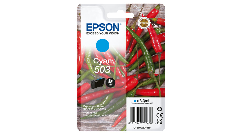 EPSON 1LB Singlepack Cyan 503 Ink