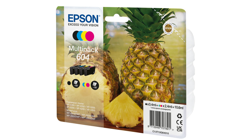 EPSON 1LB Multipack 4colours 604 Ink